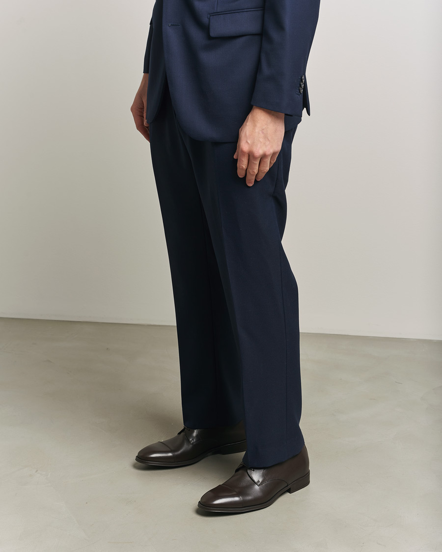 Herr | Derbys | Canali | Rubber Sole Derby Brown Calf