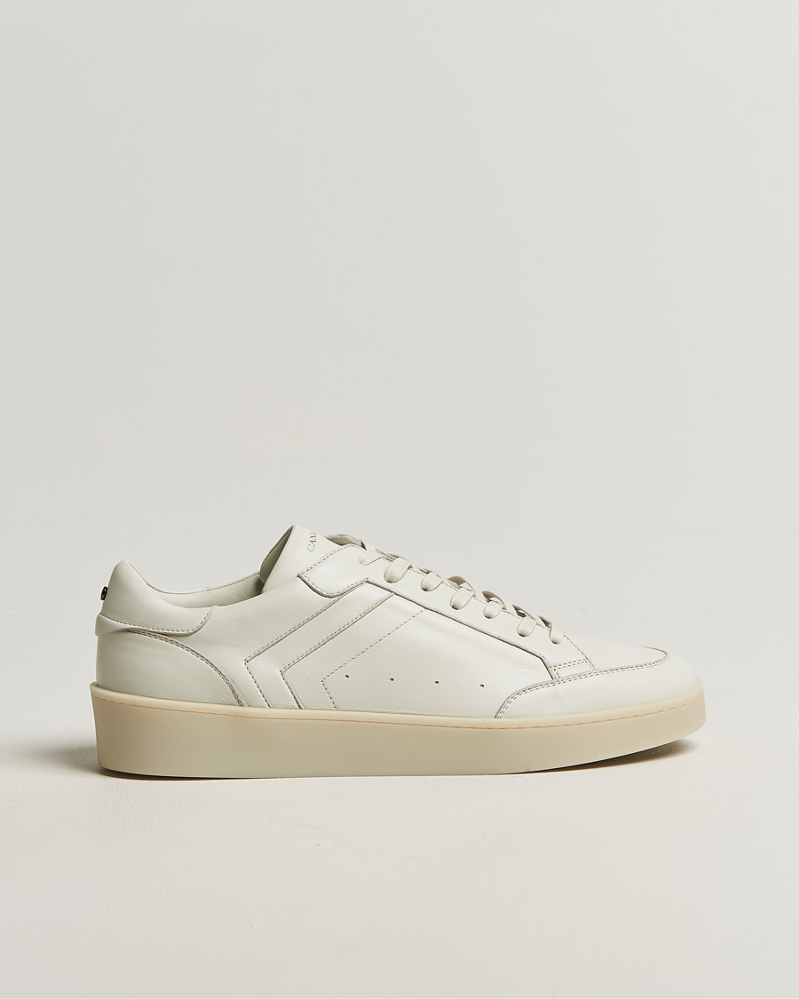 Herr | Sneakers | Canali | Plain Sneaker White