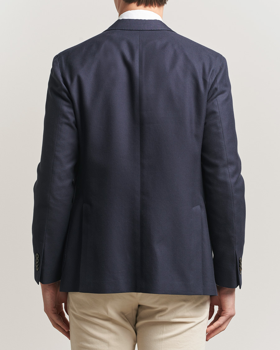 Herr | Kavajer | Boglioli | K Jacket Loro Piana Cotton/Cashmere Blazer Navy