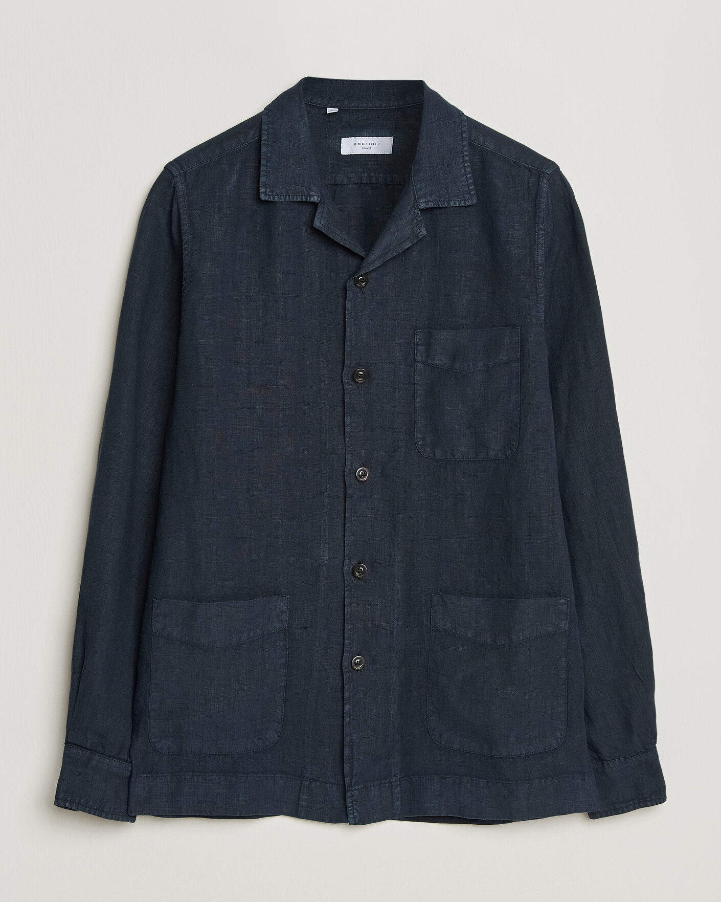 Herr | Jackor | Boglioli | Linen Painter Jacket Navy