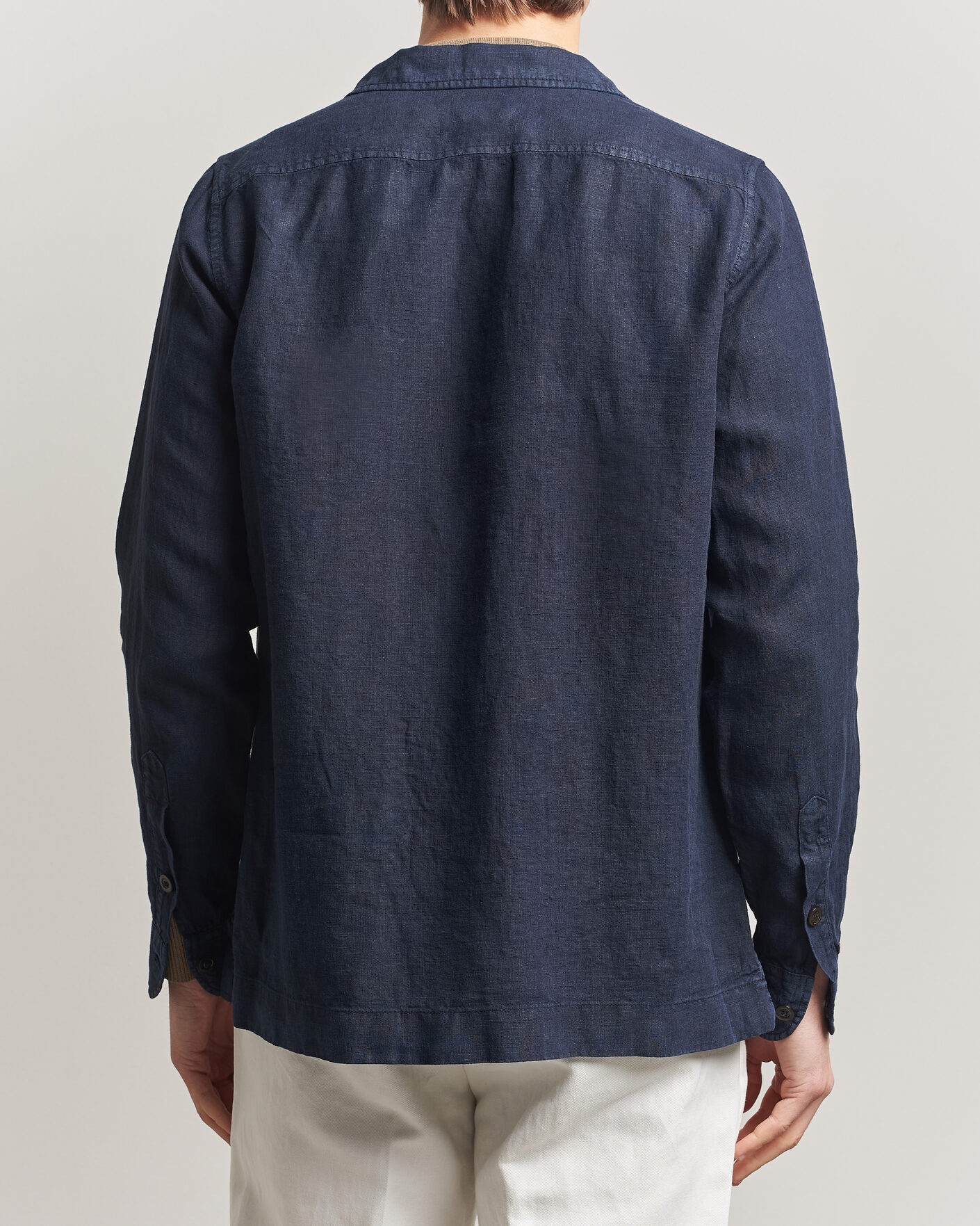 Herr | Jackor | Boglioli | Linen Painter Jacket Navy