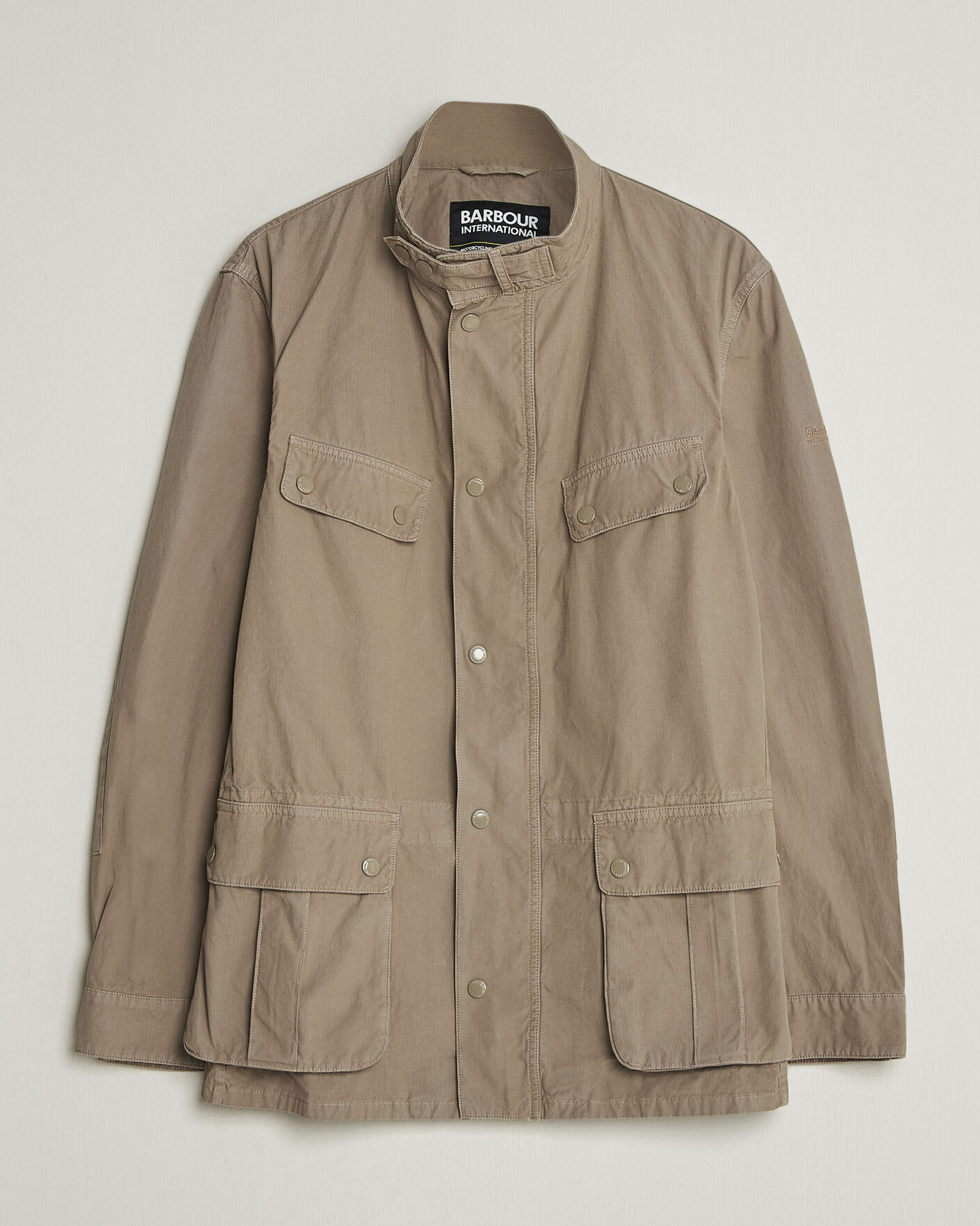 Herr | Jackor | Barbour International | Garment dyed Casual Duke Jacket Timberwolf