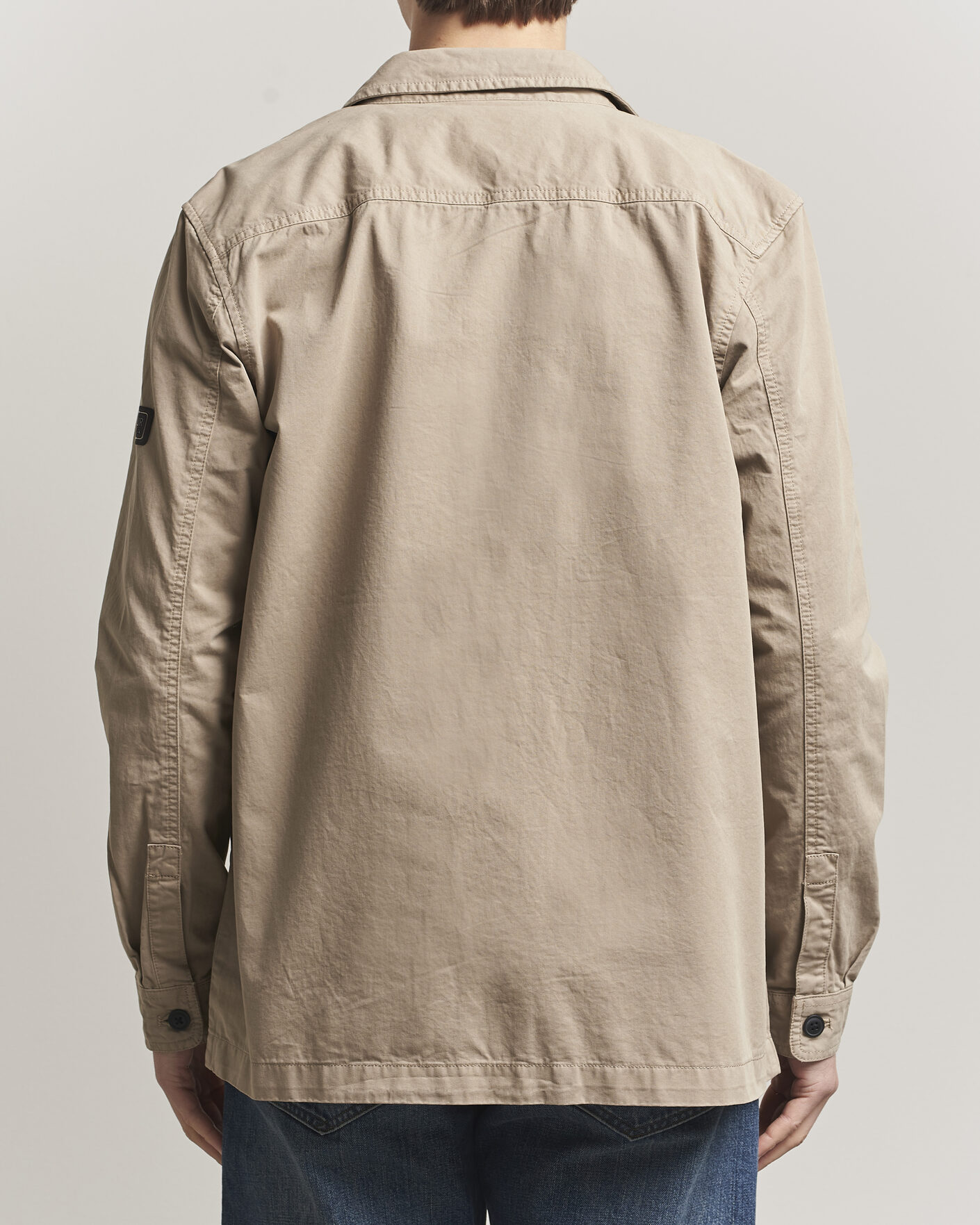Herr | Skjortor | Barbour International | Arlo Cotton Overshirt Coriander