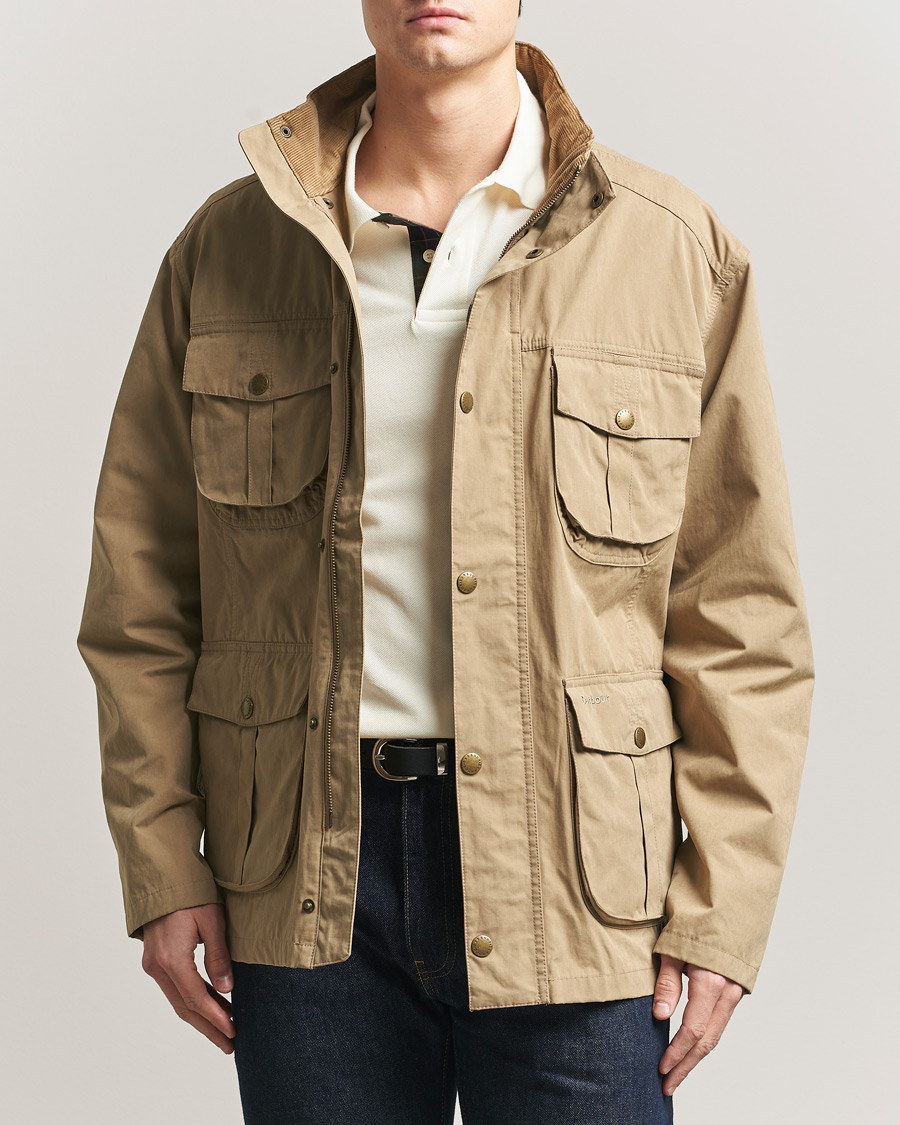 Herr | Jackor | Barbour Lifestyle | Sanderling Casul Jacket Military Brown