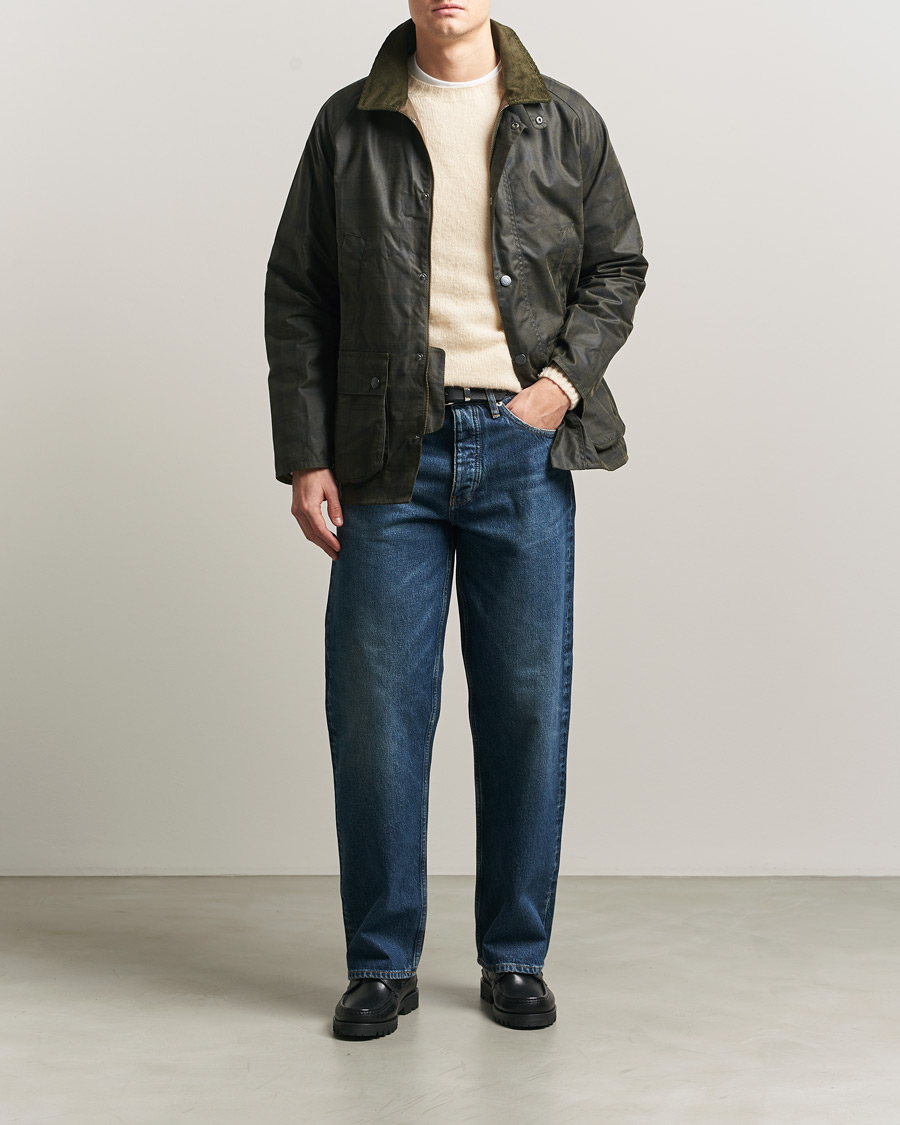 Herr | Jackor | Barbour Lifestyle | Tartan Ambleside Wax Jacket Archive Olive 