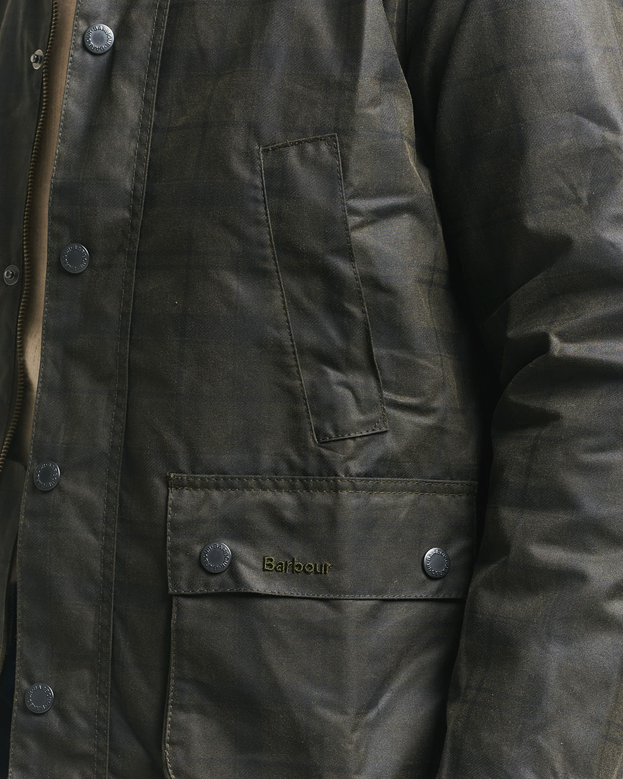 Herr | Jackor | Barbour Lifestyle | Tartan Ambleside Wax Jacket Archive Olive