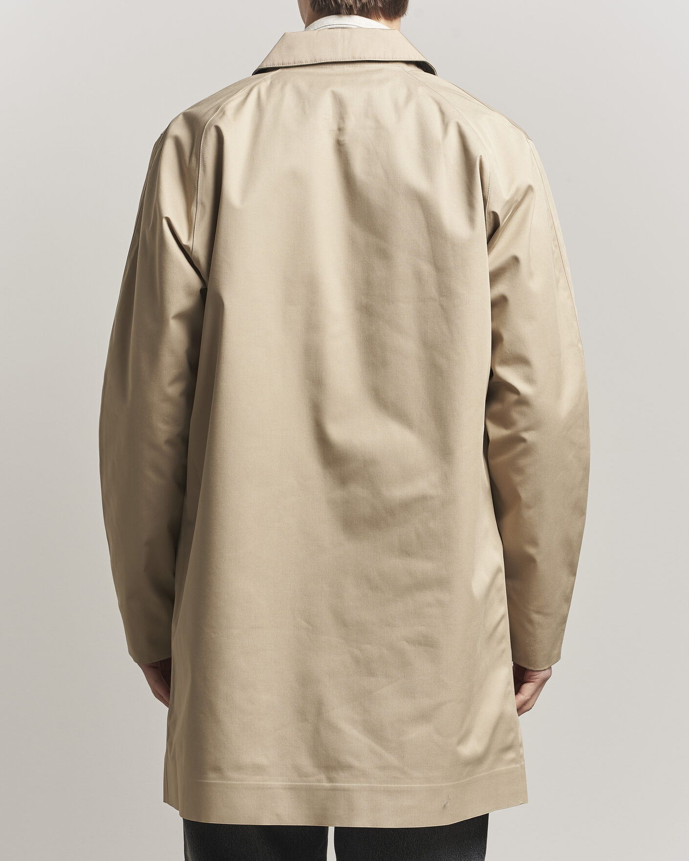 Herr | Jackor | Barbour Lifestyle | Rokig Waterproof Car Coat Washed Stone