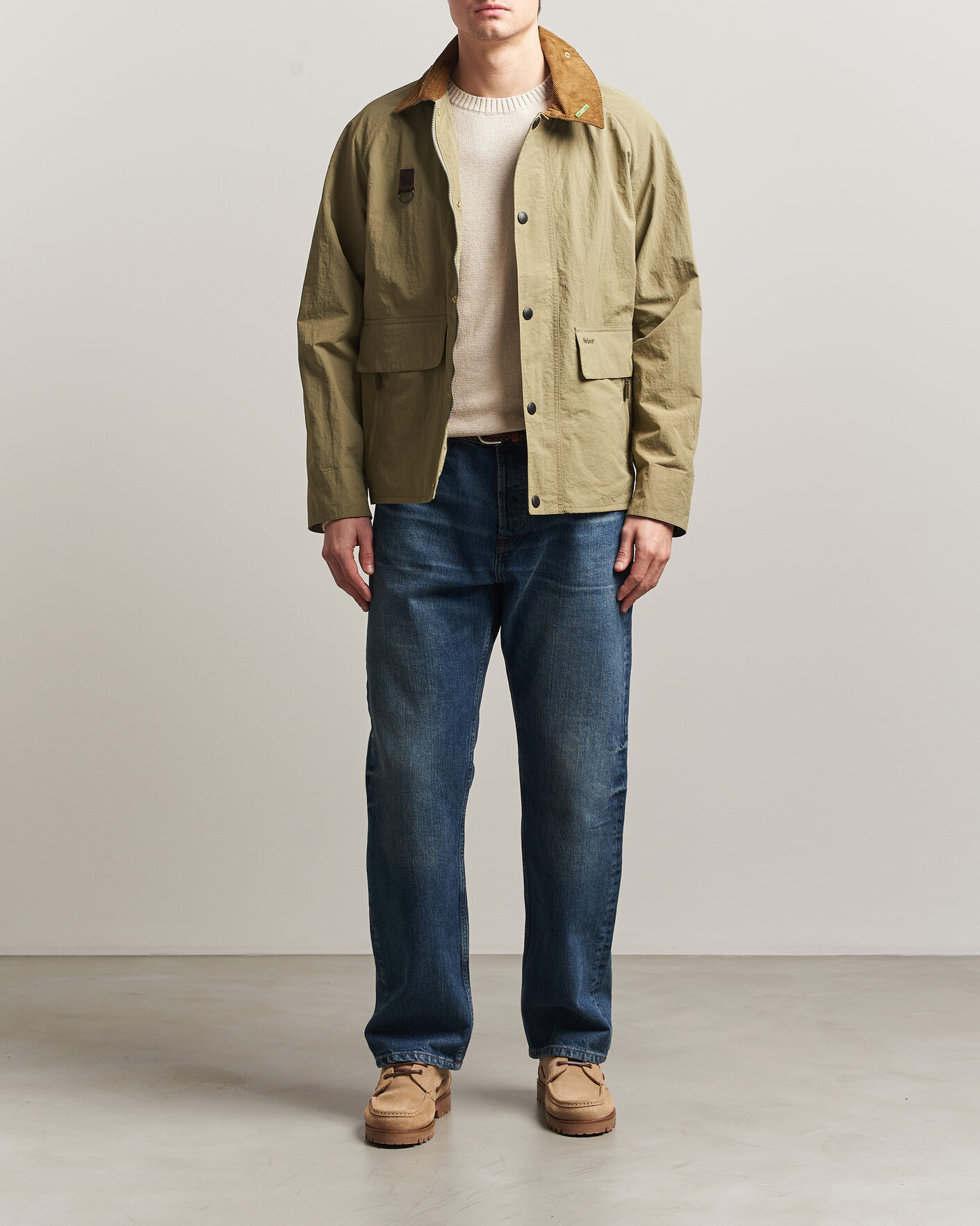 Herr | Jackor | Barbour Lifestyle | Icons Spey Jacket Bleached Olive
