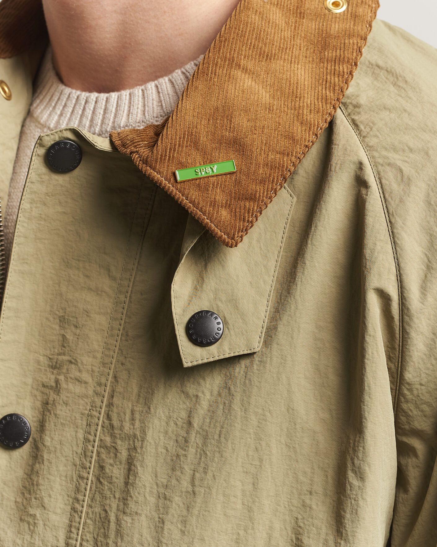 Herr | Jackor | Barbour Lifestyle | Icons Spey Jacket Bleached Olive