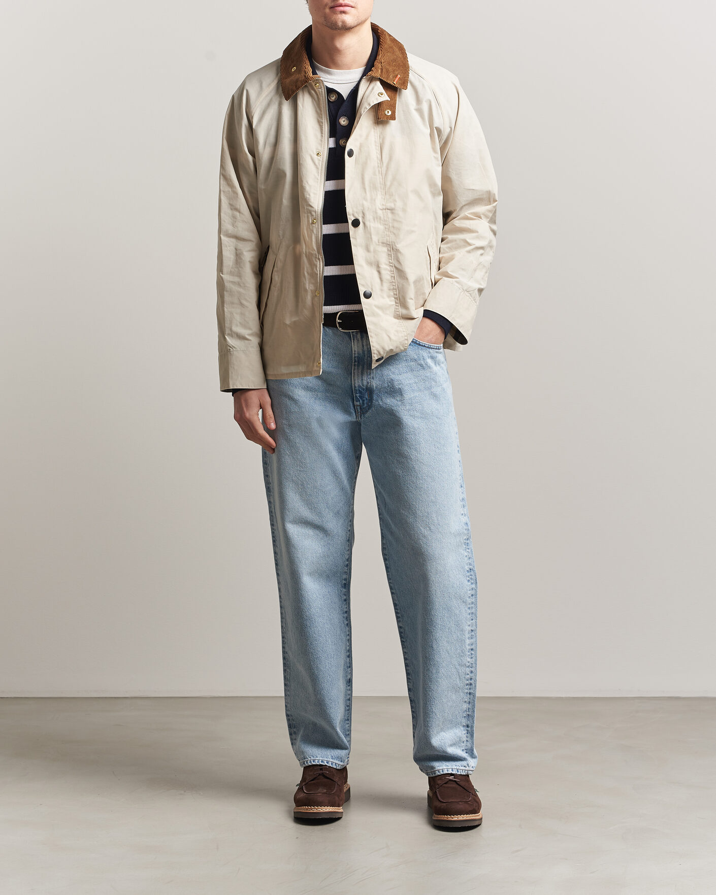 Herr | Jackor | Barbour Lifestyle | Icons Transport Casual Jacket Oatmeal