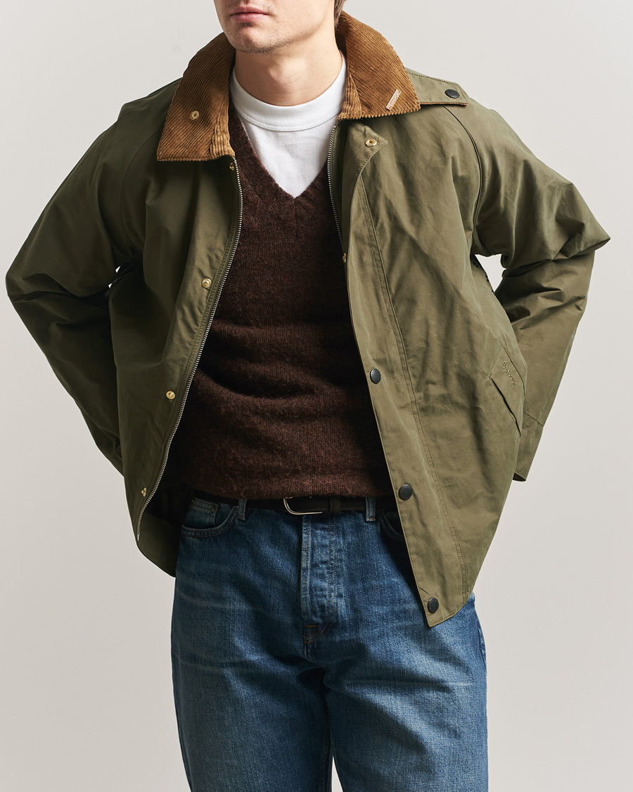 Herr | Jackor | Barbour Lifestyle | Icons Transport Casual Jacket Ivy Green