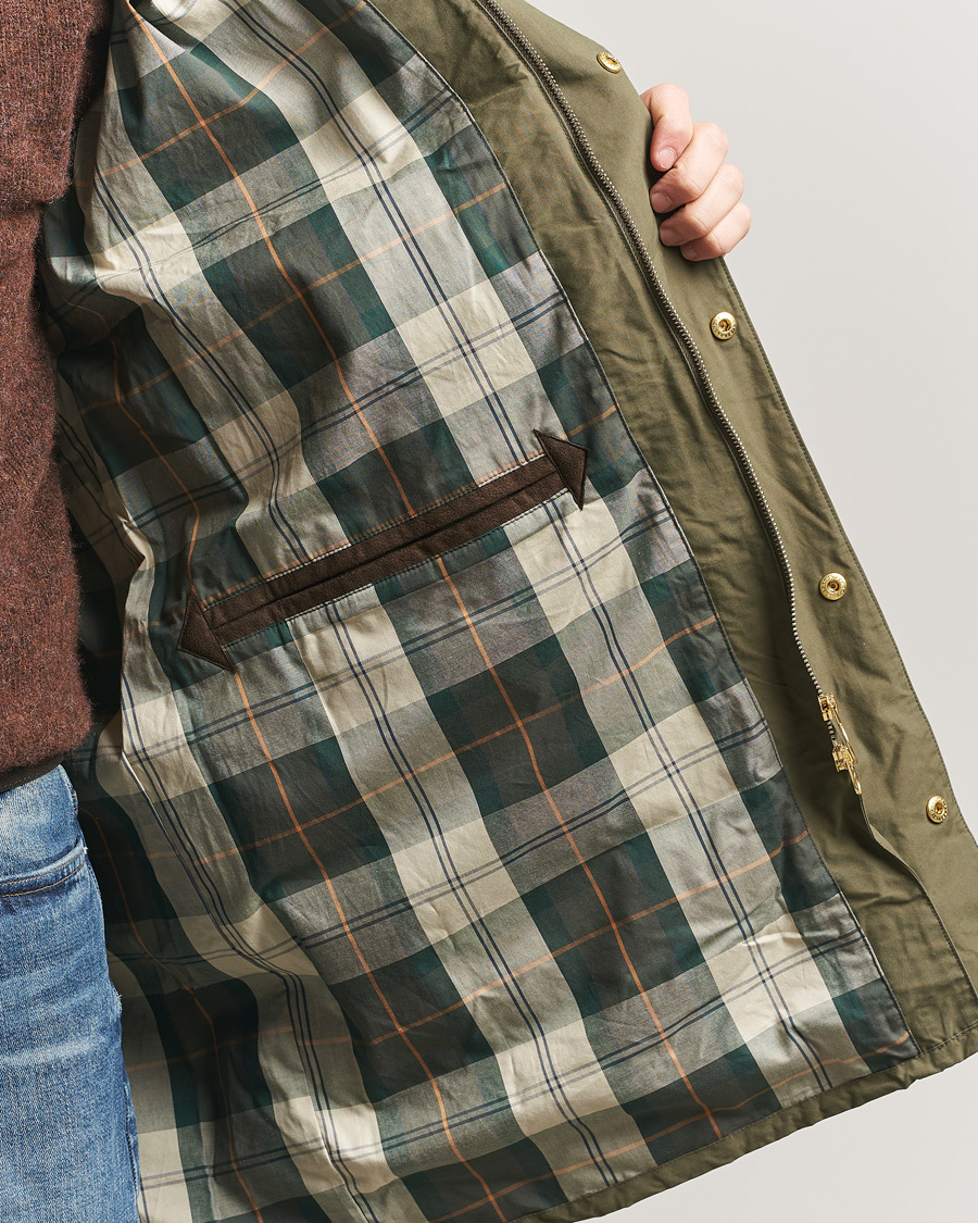 Herr | Jackor | Barbour Lifestyle | Icons Border Casual jacket Ivy Green