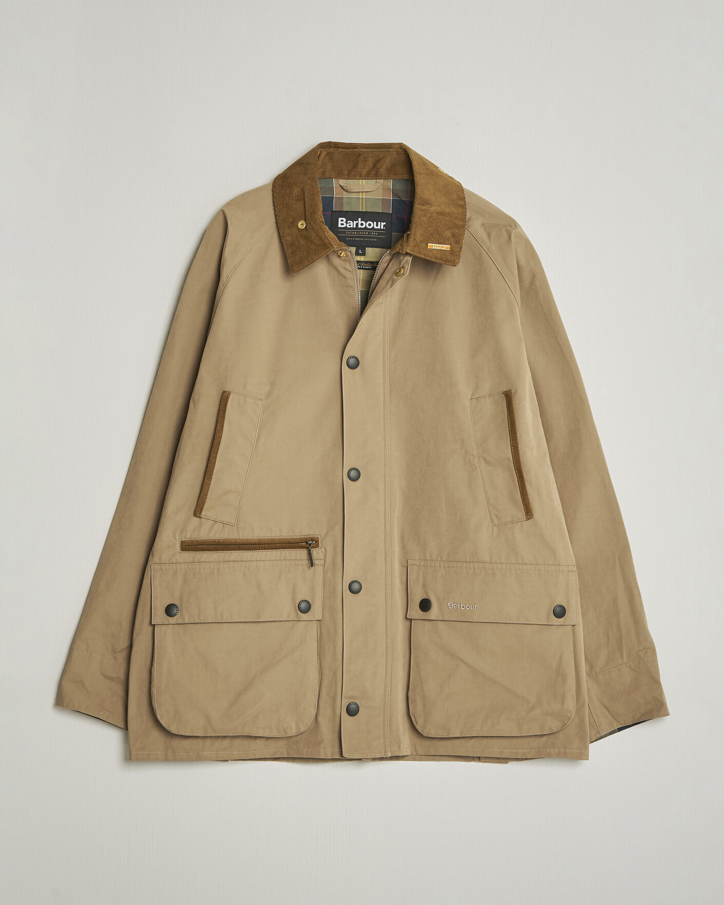 Herr | Jackor | Barbour Lifestyle | Icons Bedale Casual Jacket Military Brown