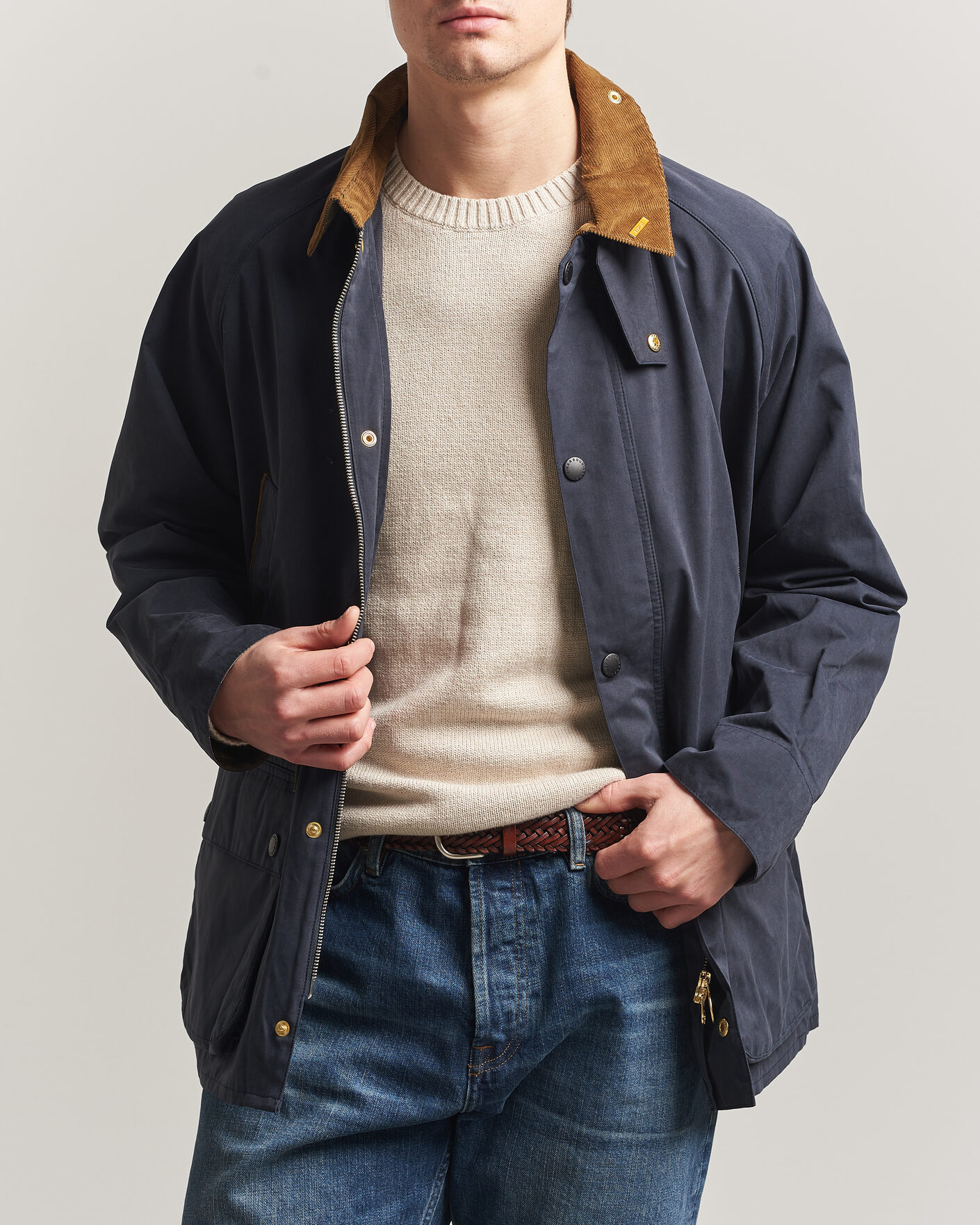 Herr | Jackor | Barbour Lifestyle | Icons Bedale Casual Jacket Navy