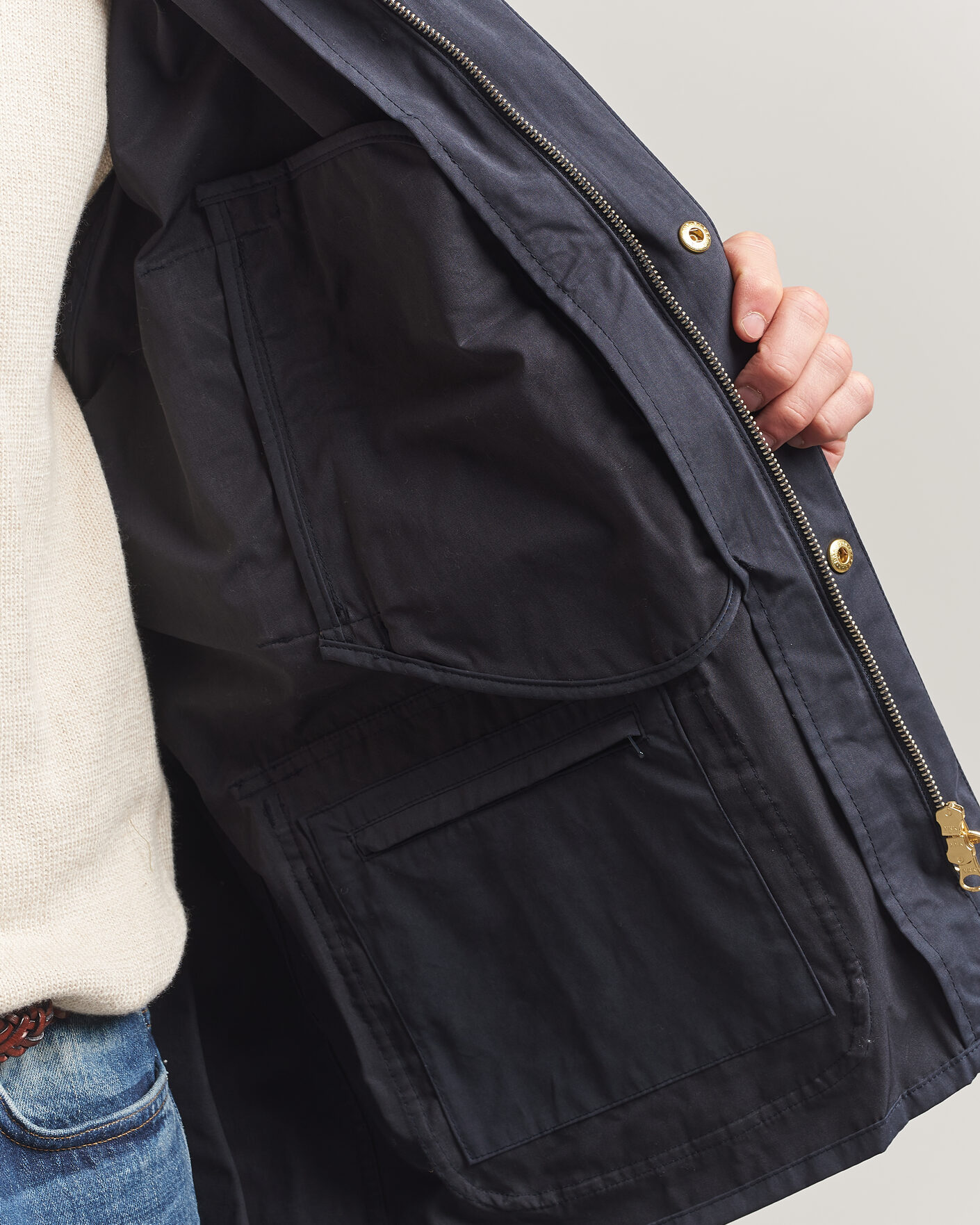 Herr | Jackor | Barbour Lifestyle | Icons Bedale Casual Jacket Navy