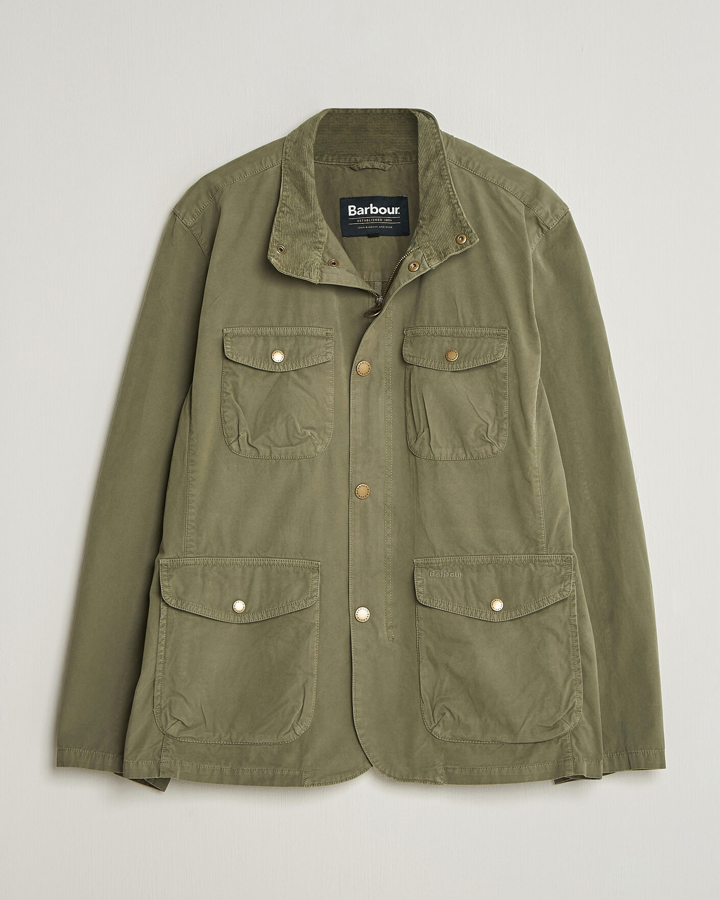Herr | Jackor | Barbour Lifestyle | Ogston Casual Jacket Dusty Olive