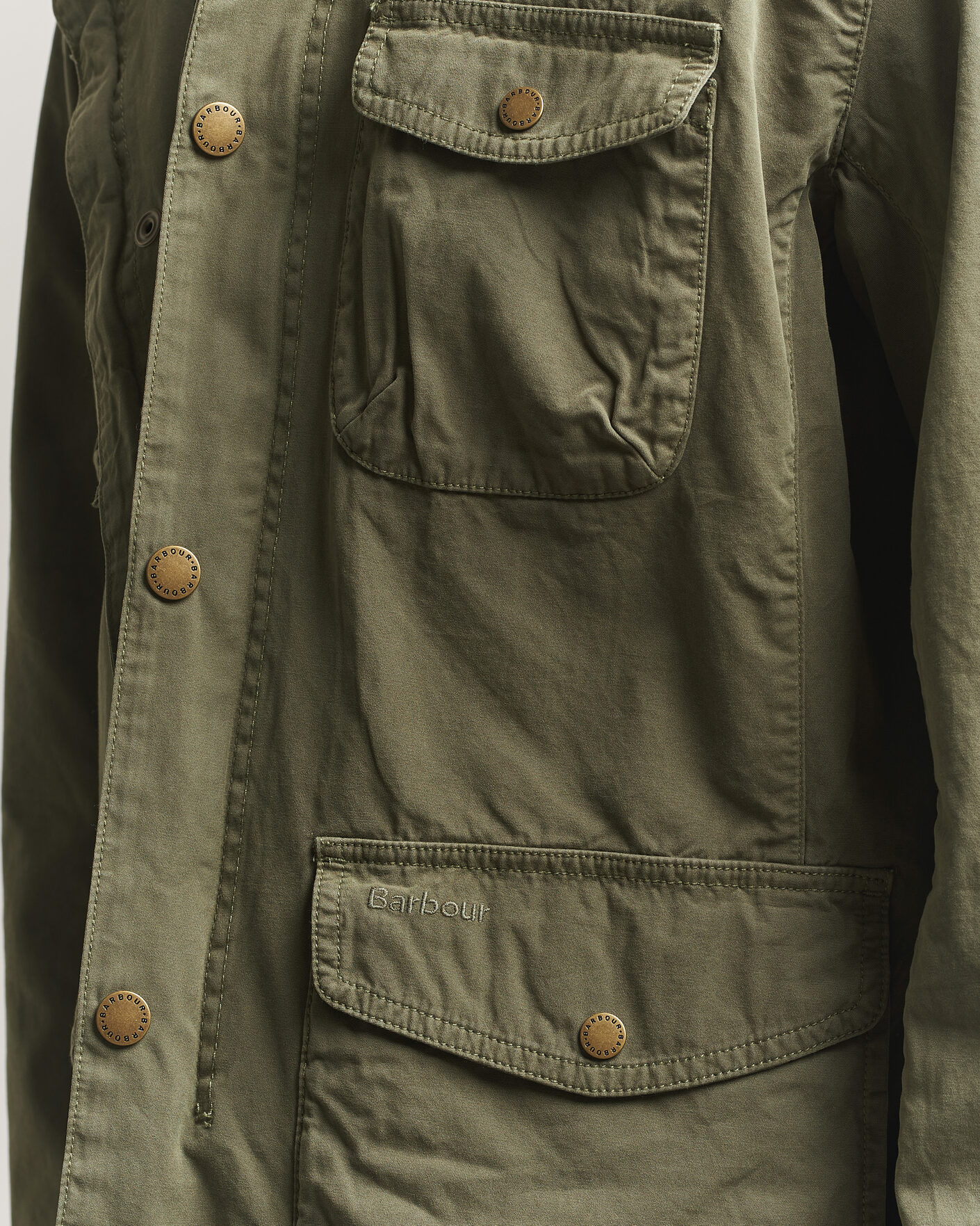 Herr | Jackor | Barbour Lifestyle | Ogston Casual Jacket Dusty Olive