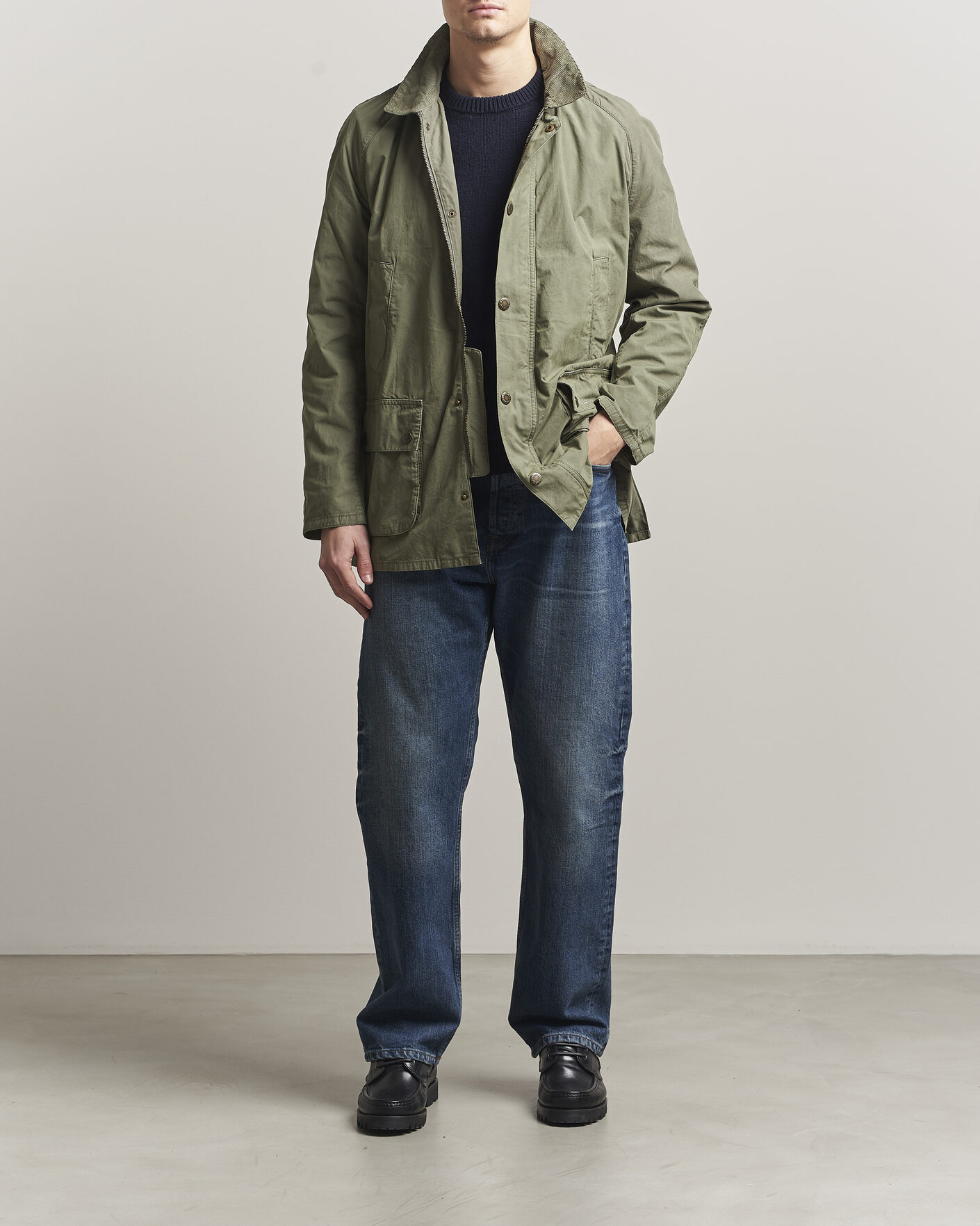 Herr | Jackor | Barbour Lifestyle | Ashby Casual Jacket Dusty Olive