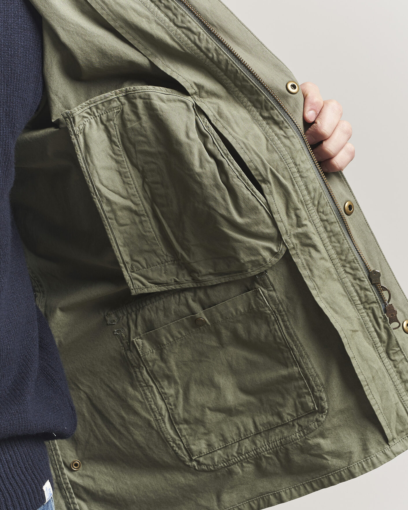 Herr | Jackor | Barbour Lifestyle | Ashby Casual Jacket Dusty Olive