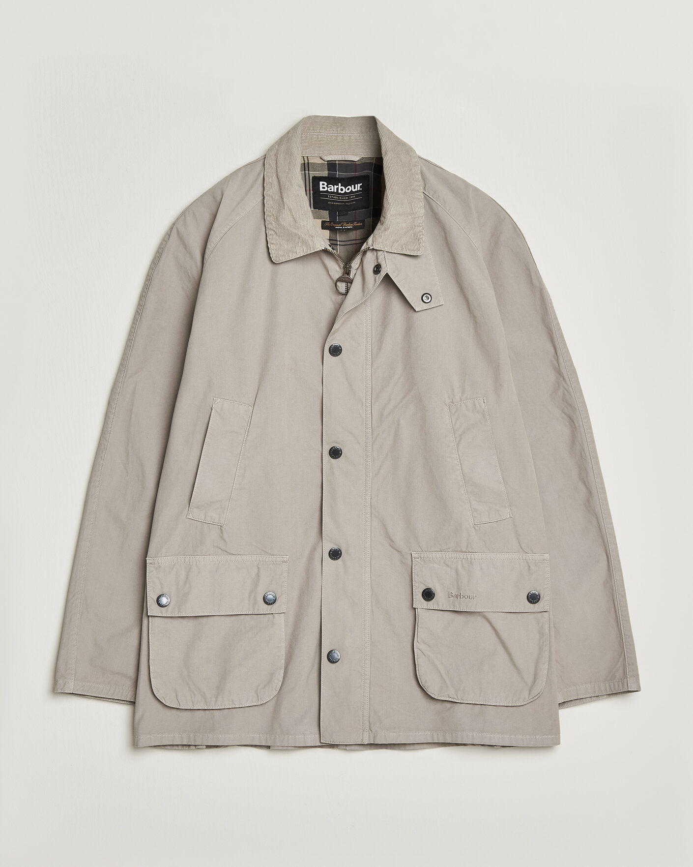 Herr | Jackor | Barbour Lifestyle | Ashby Casual Jacket Concrete