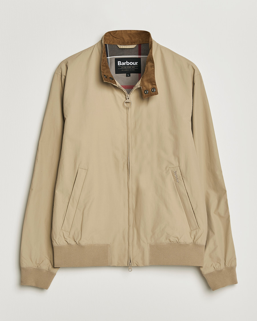 Herr | Jackor | Barbour Lifestyle | Royston Casual Harrington Jacket Washed Stone