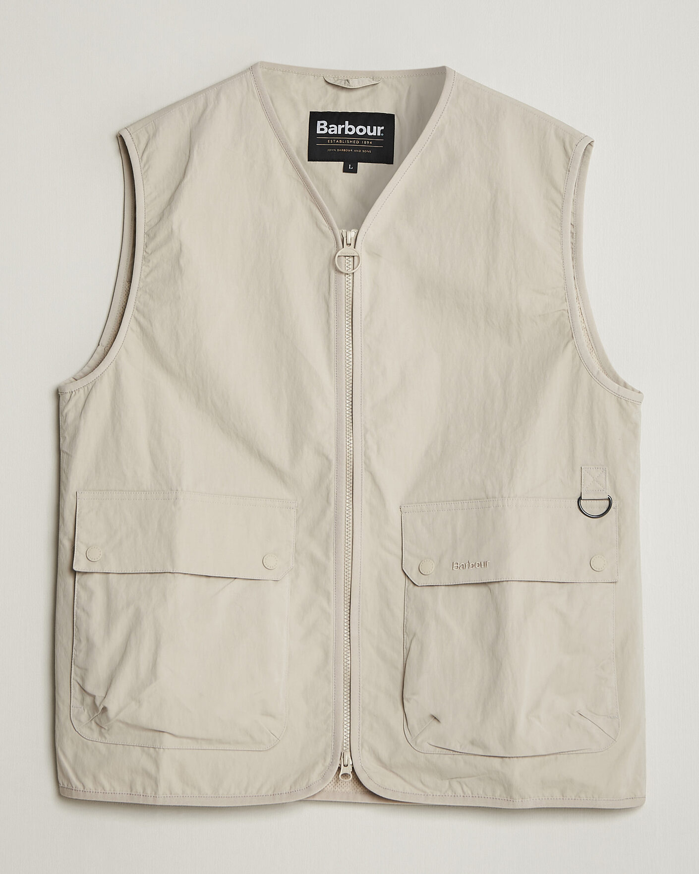 Herr | Västar | Barbour Lifestyle | Re-Engineered Flyweight Gilet Mist