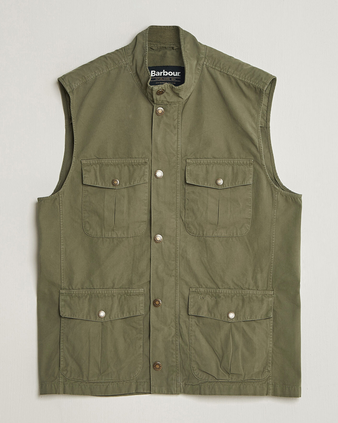 Herr | Västar | Barbour Lifestyle | Casual Corebrigde Gilet Dusty Olive