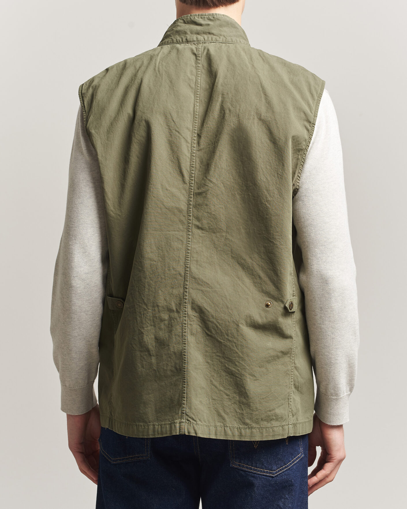 Herr | Västar | Barbour Lifestyle | Casual Corebrigde Gilet Dusty Olive