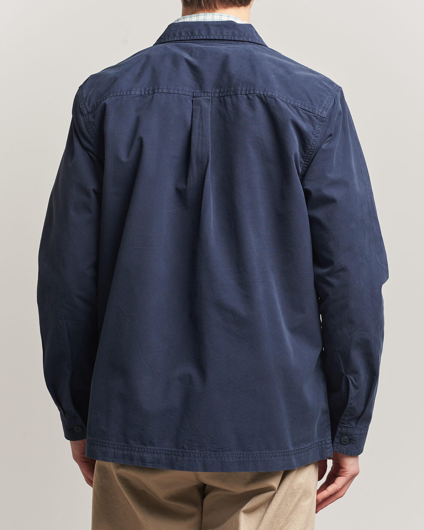 Herr | Skjortor | Barbour Lifestyle | Glendale Zip Overshirt Navy