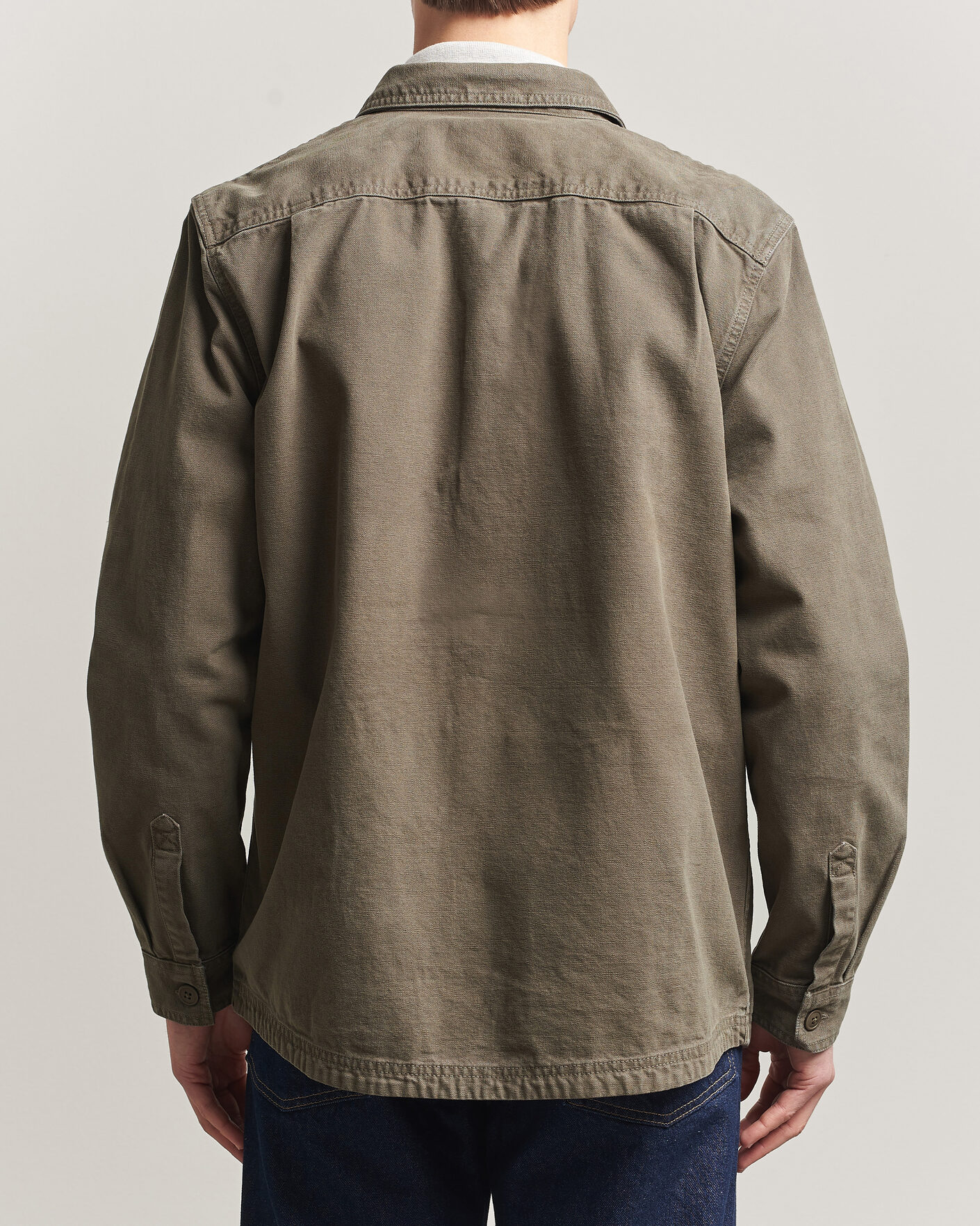 Herr | Skjortor | Barbour Lifestyle | Lingfield Canvas Overshirt Fern