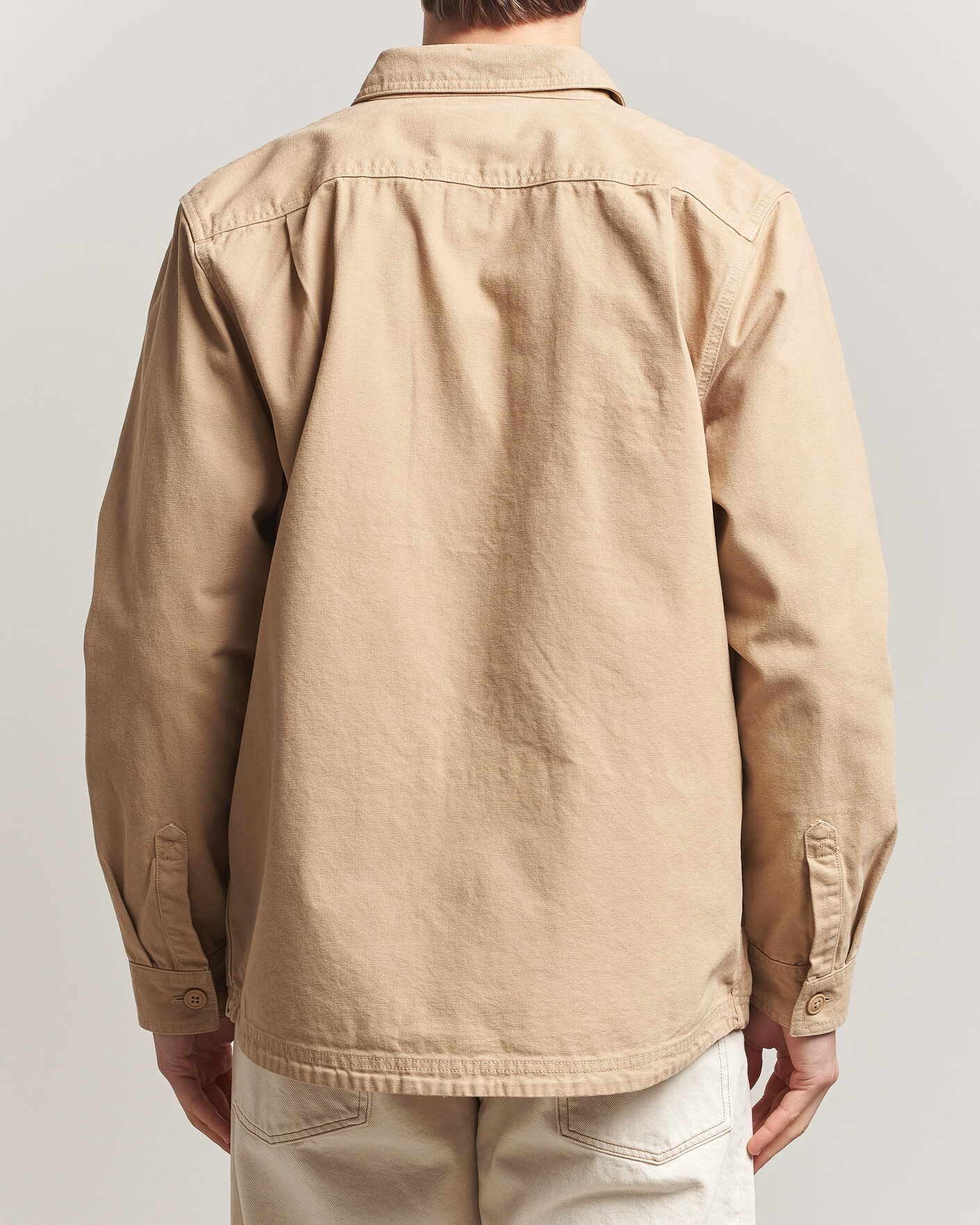 Herr | Skjortor | Barbour Lifestyle | Lingfield Canvas Overshirt Dark Stone