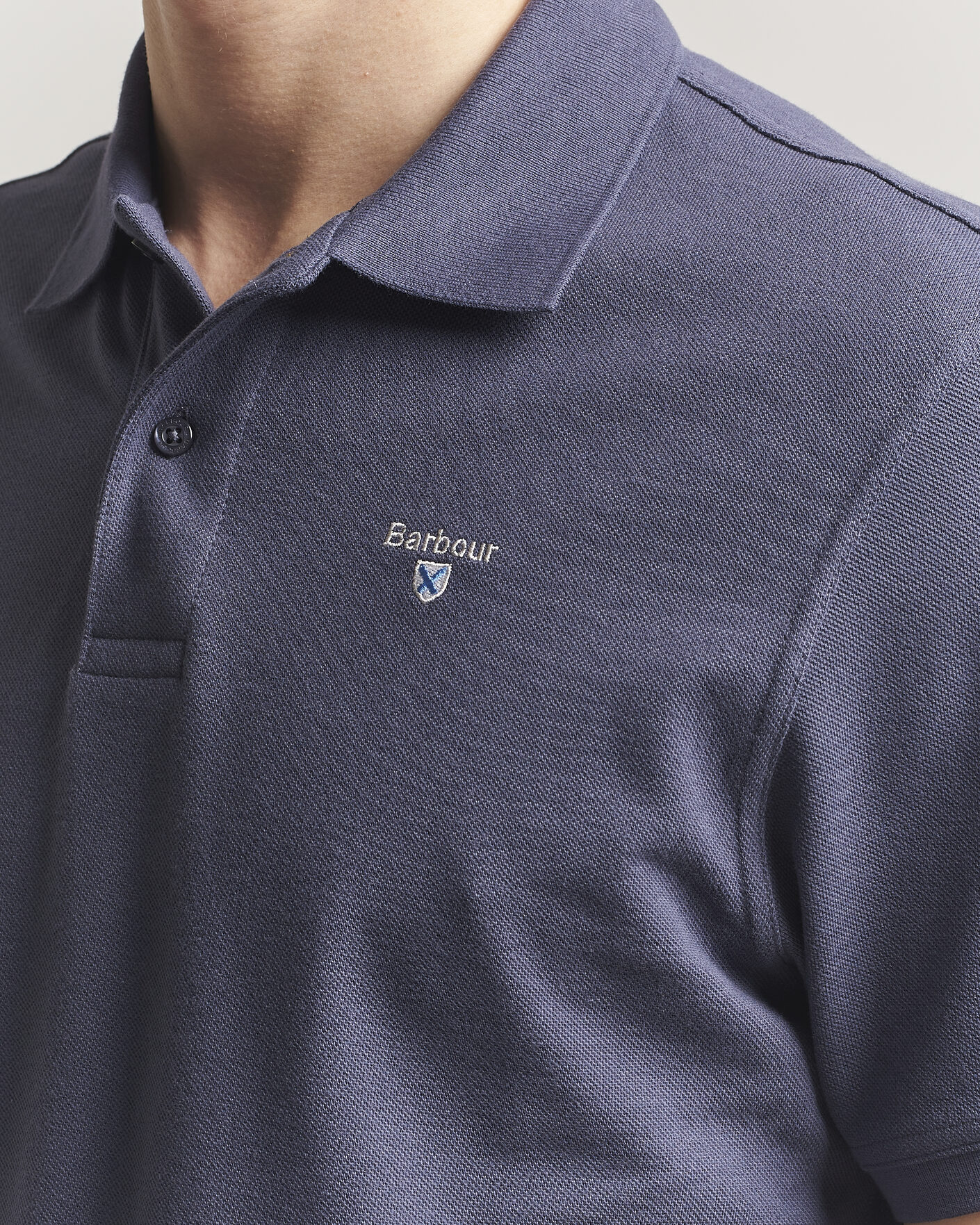 Herr | Pikéer | Barbour Lifestyle | Sports Polo Washed Navy