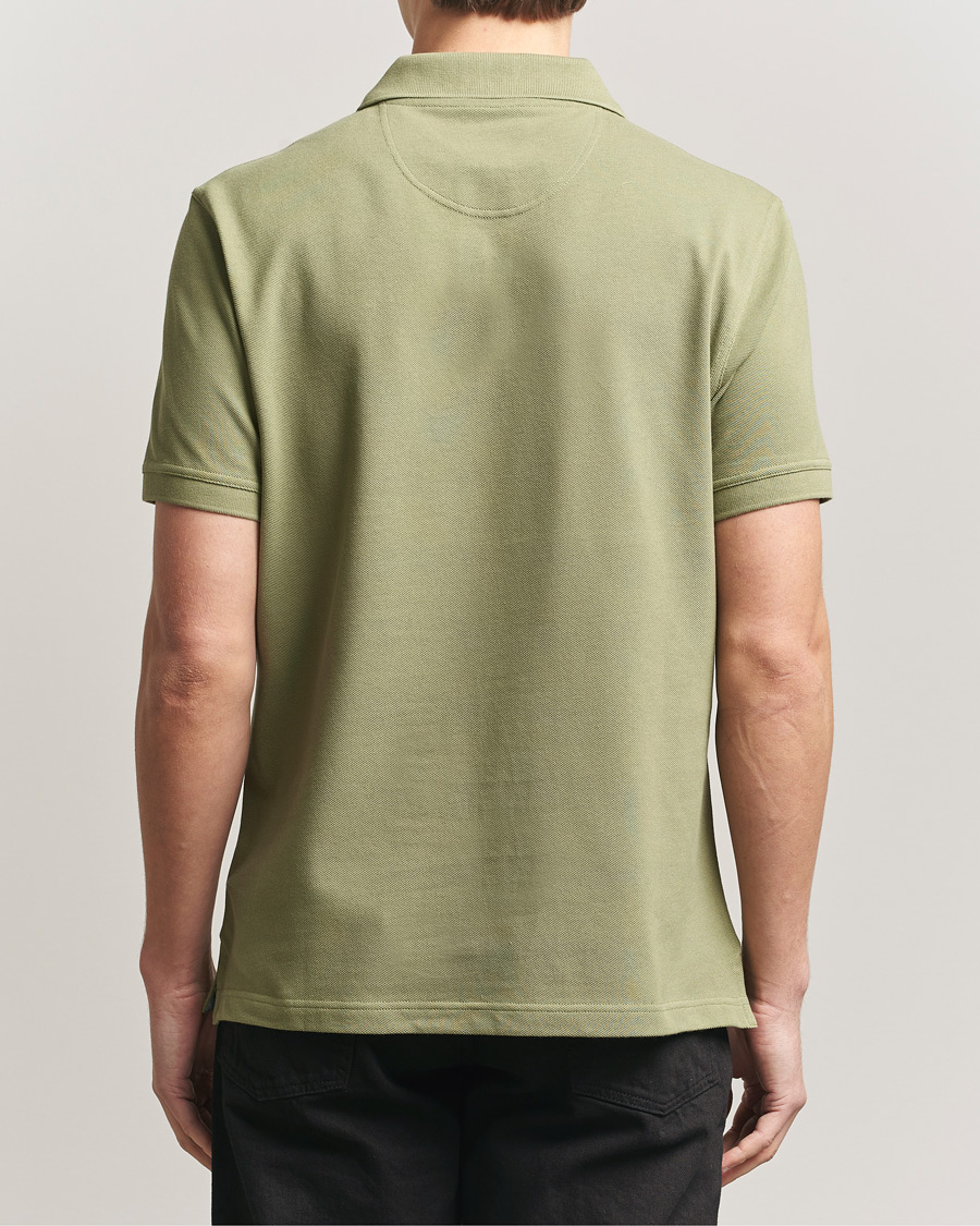 Herr | Pikéer | Barbour Lifestyle | Tartan Pique Polo Laurel Green