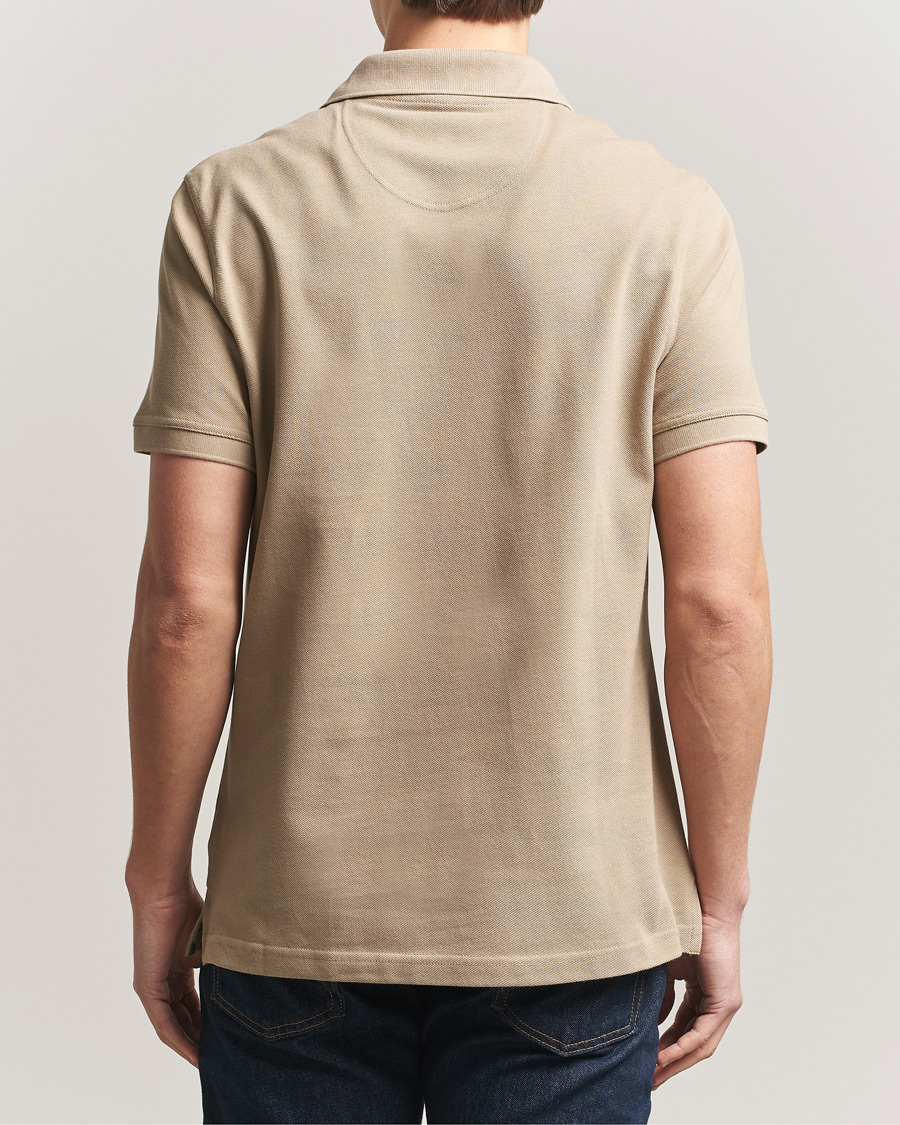 Herr | Pikéer | Barbour Lifestyle | Tartan Pique Polo Washed Stone