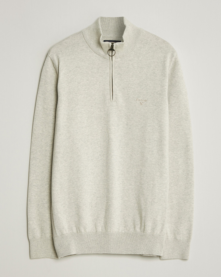 Herr | Tröjor | Barbour Lifestyle | Cotton Half Zip Neutral