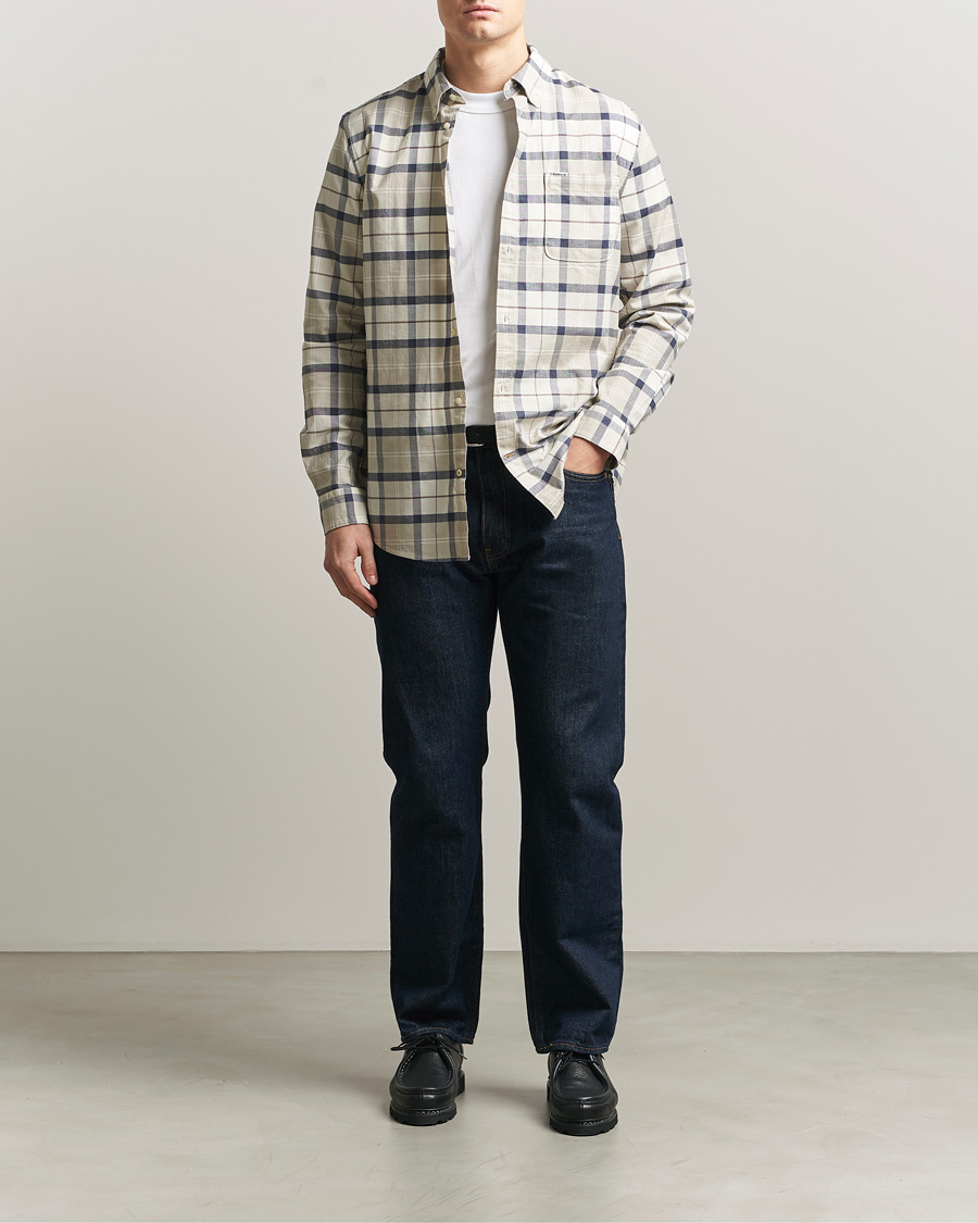 Herr | Skjortor | Barbour Lifestyle | Lewis Tailored Shirt Oban Mist Tartan