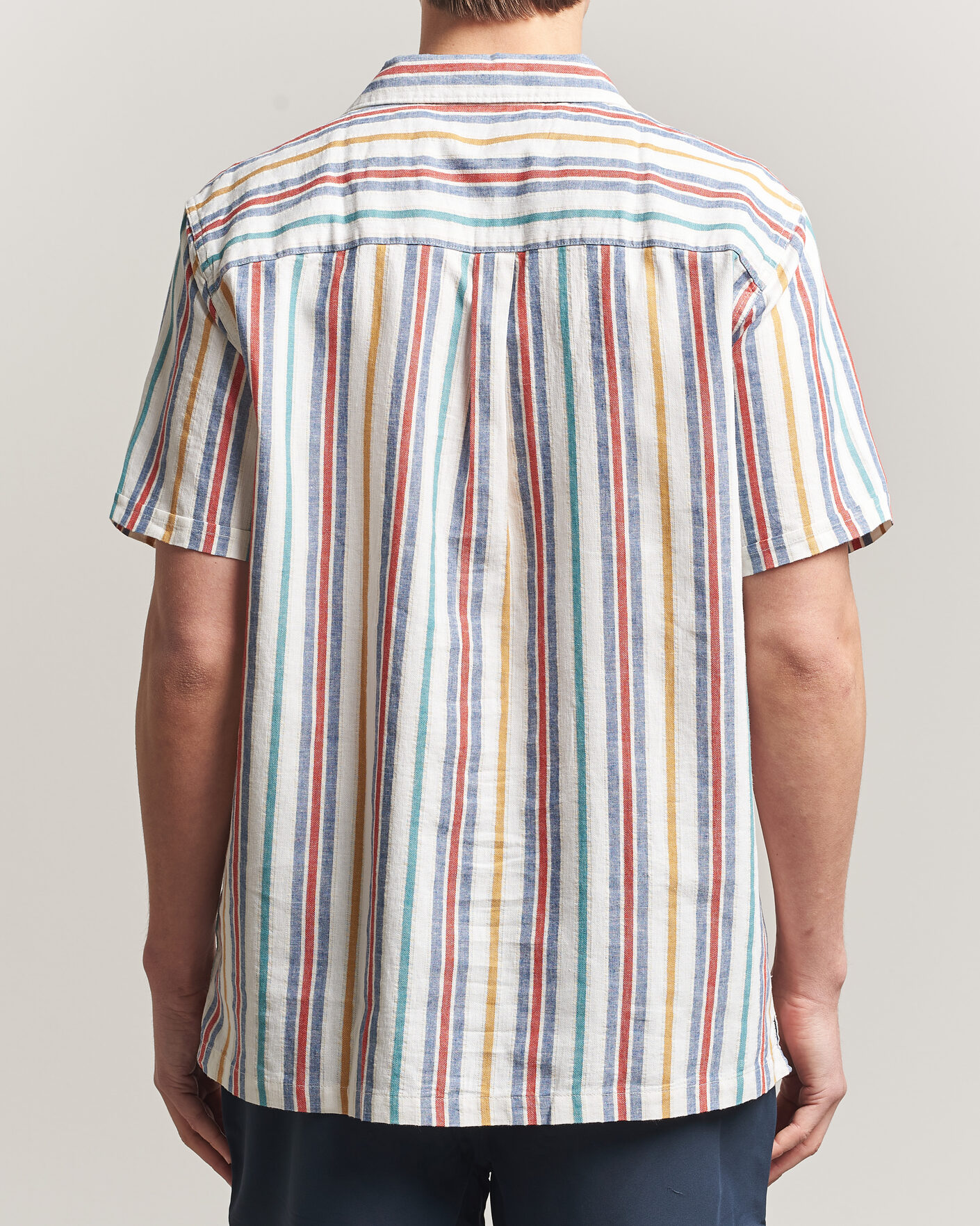 Herr | Skjortor | Barbour Lifestyle | Waterbay Striped Summer Fit Shirt White