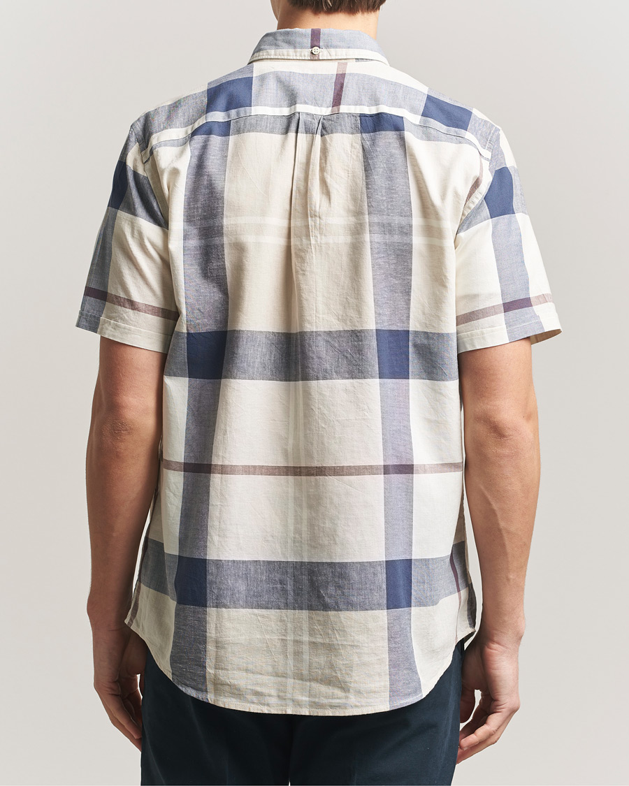 Herr | Skjortor | Barbour Lifestyle | Douglas Short Sleeve Tailored Shirt Oban Mist Tartan