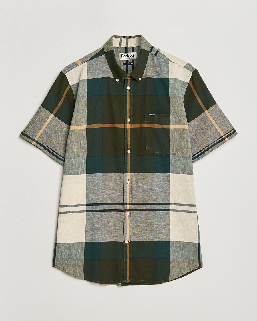 Herr | Skjortor | Barbour Lifestyle | Douglas Short Sleeve Tailored Shirt Ancient Tartan