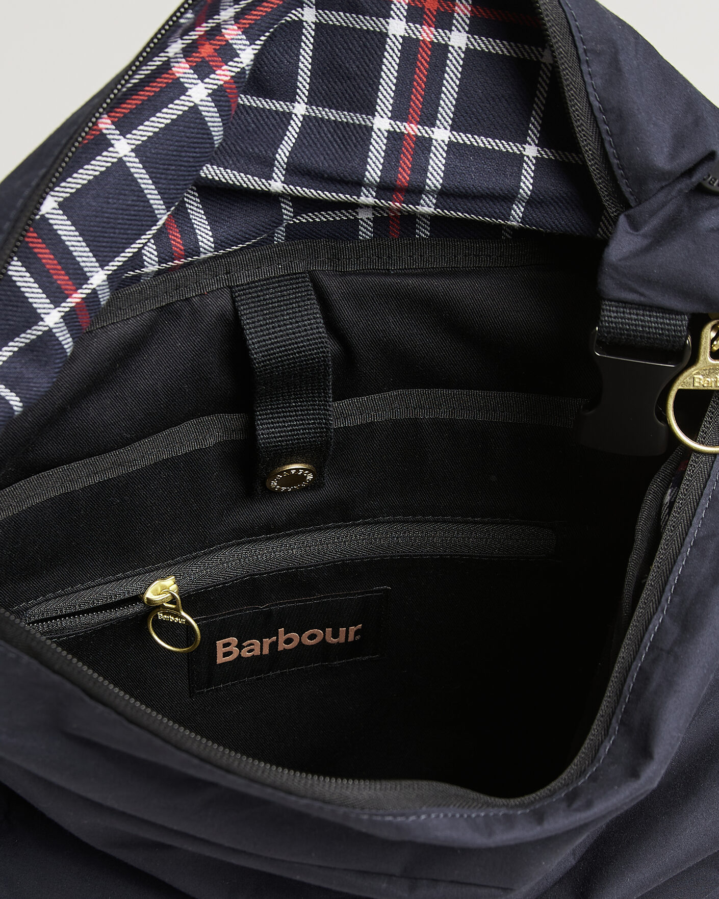 Herr | Väskor | Barbour Lifestyle | Transport Foldover Backpack Navy
