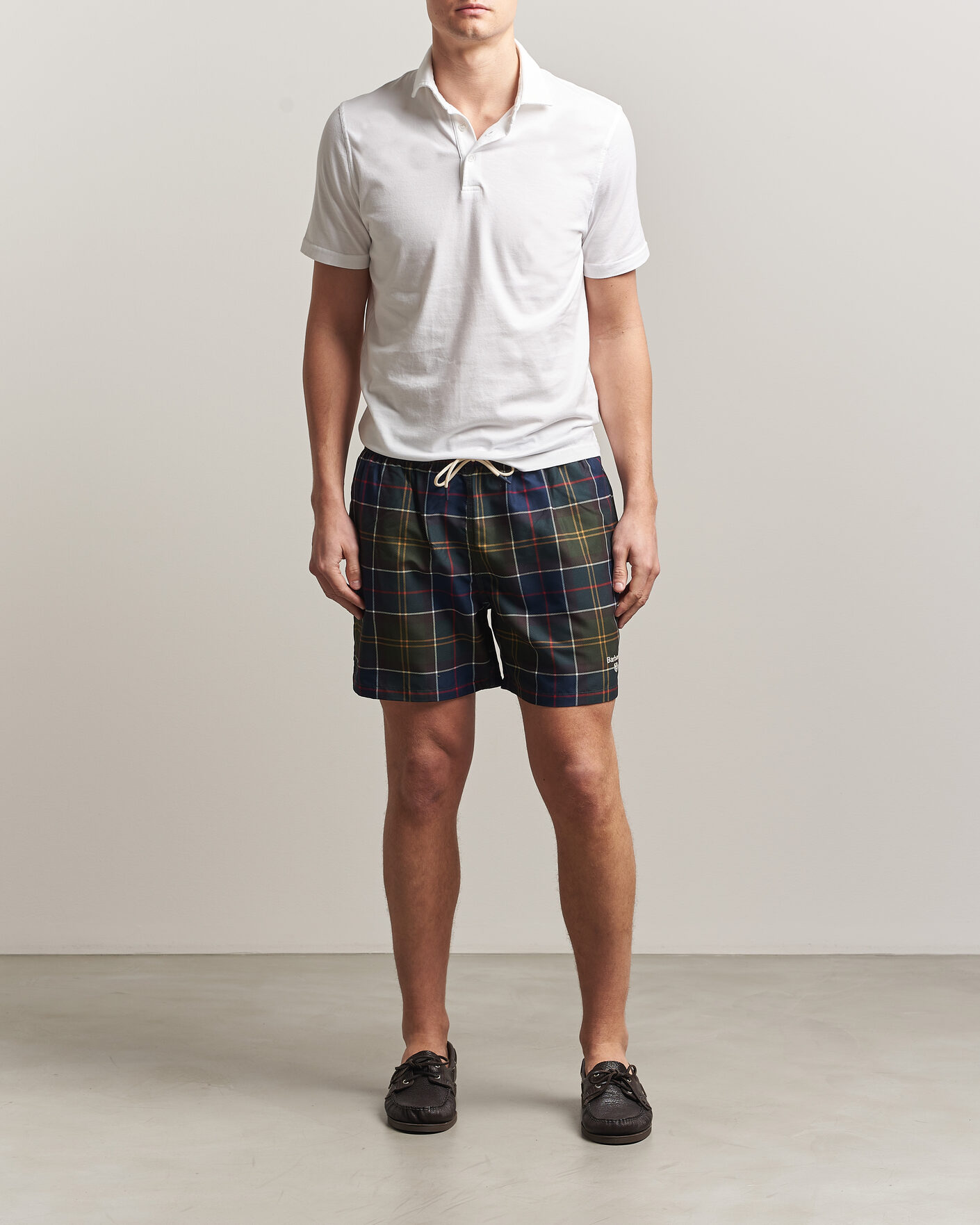 Herr | Badbyxor | Barbour Lifestyle | Staple Tartan Swimshorts Classic Tartan