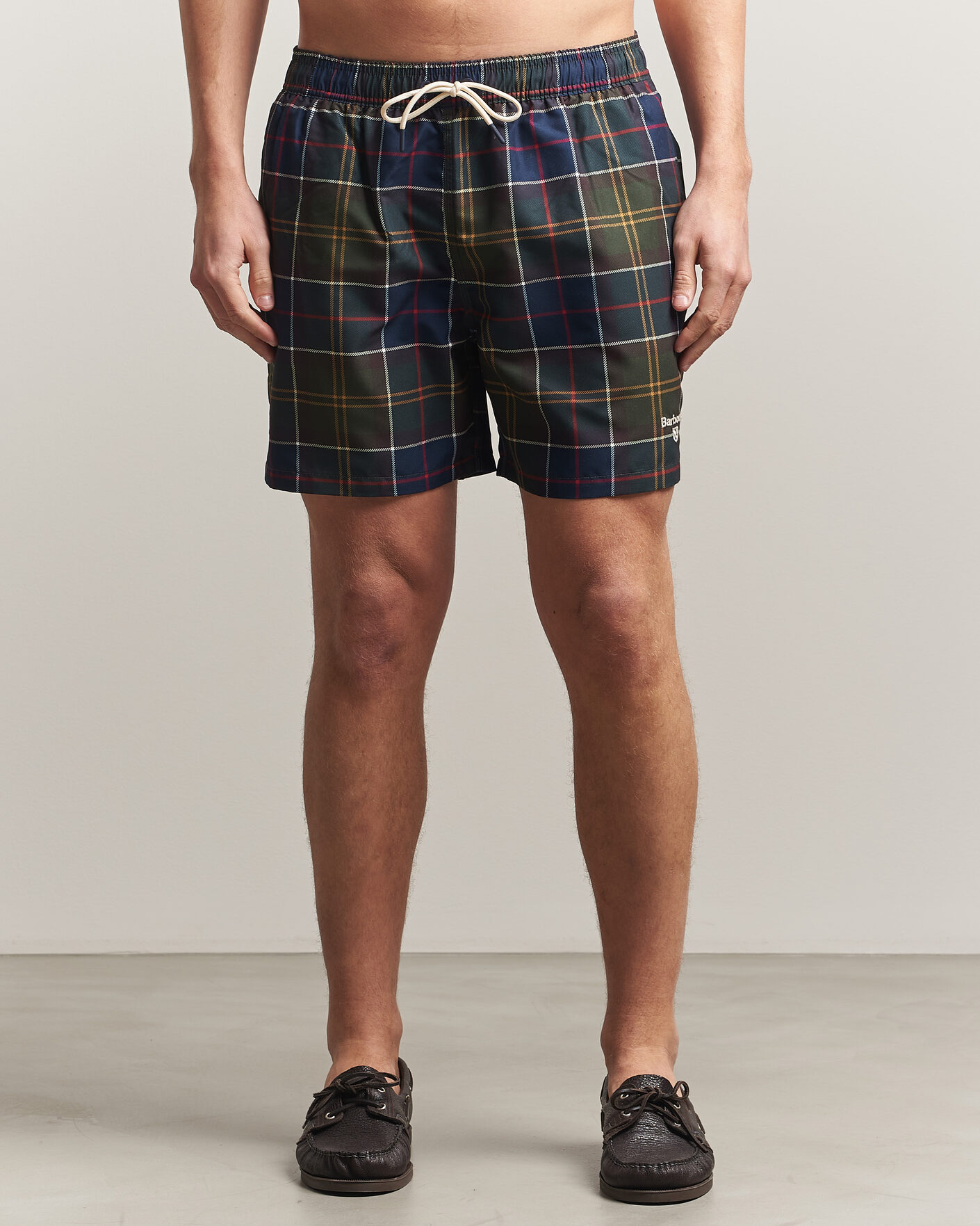 Herr | Badbyxor | Barbour Lifestyle | Staple Tartan Swimshorts Classic Tartan