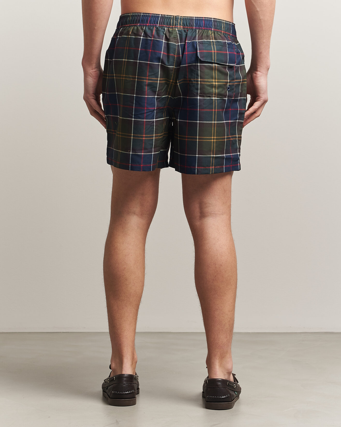Herr | Badbyxor | Barbour Lifestyle | Staple Tartan Swimshorts Classic Tartan