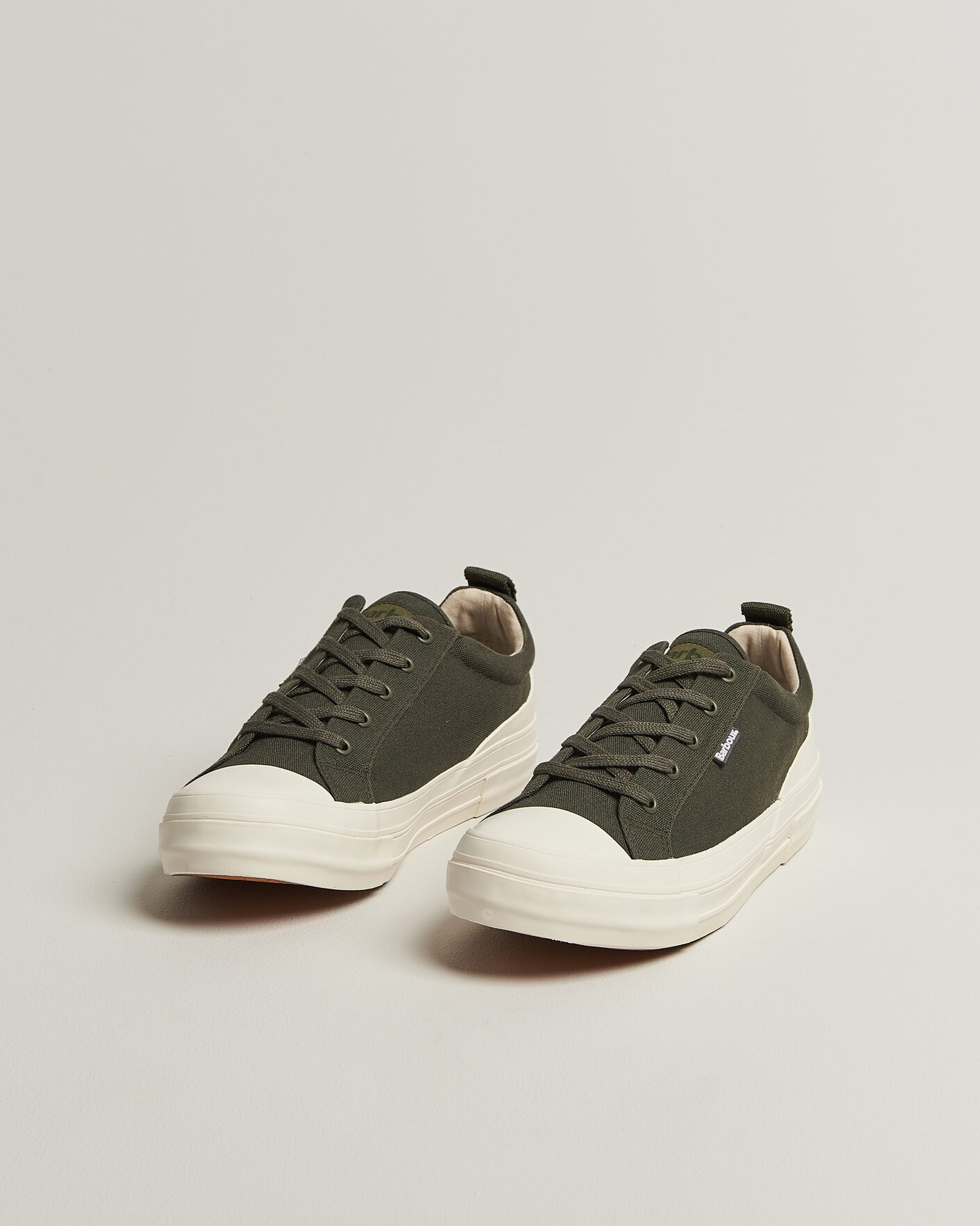 Herr | Sneakers | Barbour Lifestyle | Stanhope Canvas Sneakers Olive