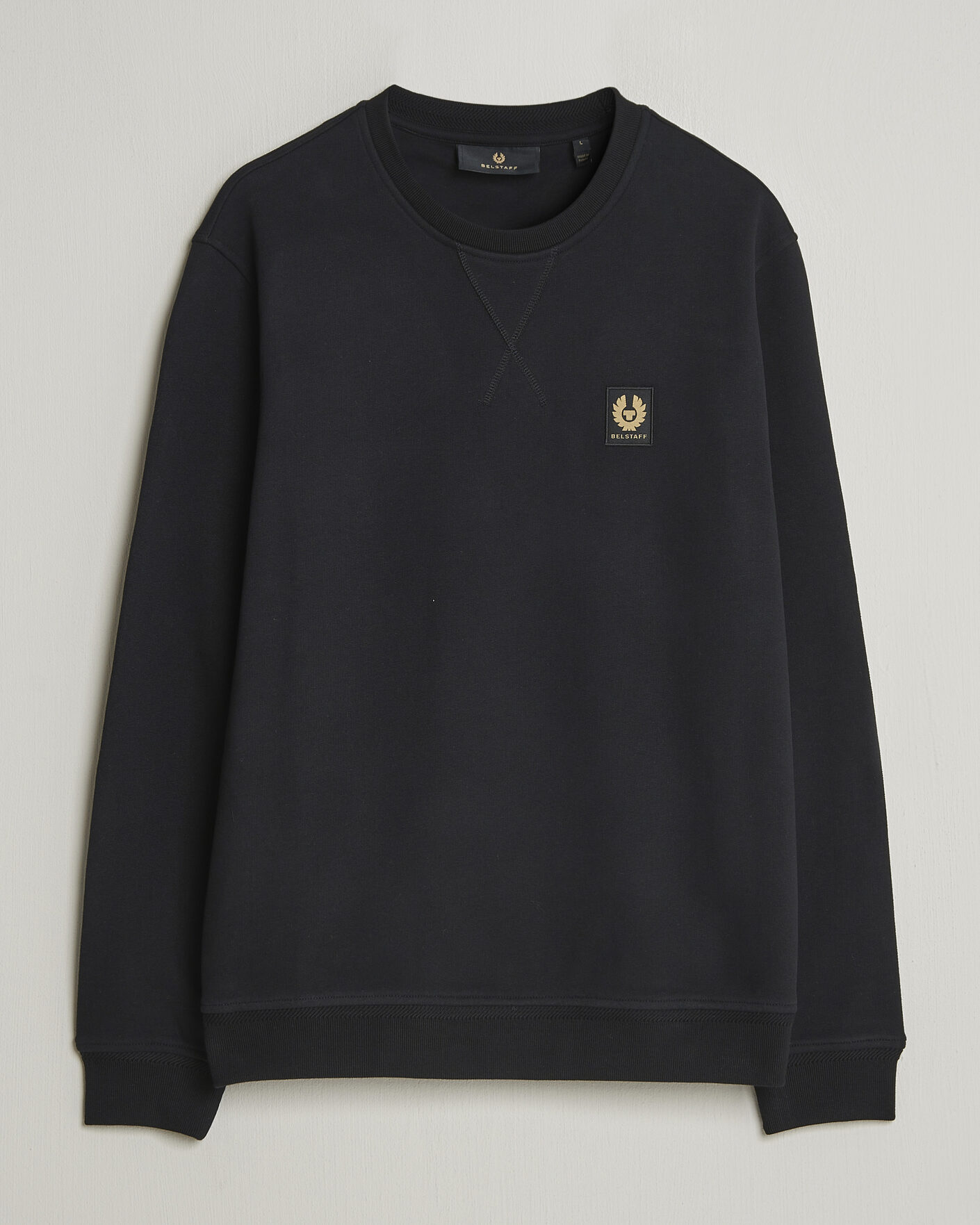 Herr | Tröjor | Belstaff | Signature Crew Neck Sweatshirt Black