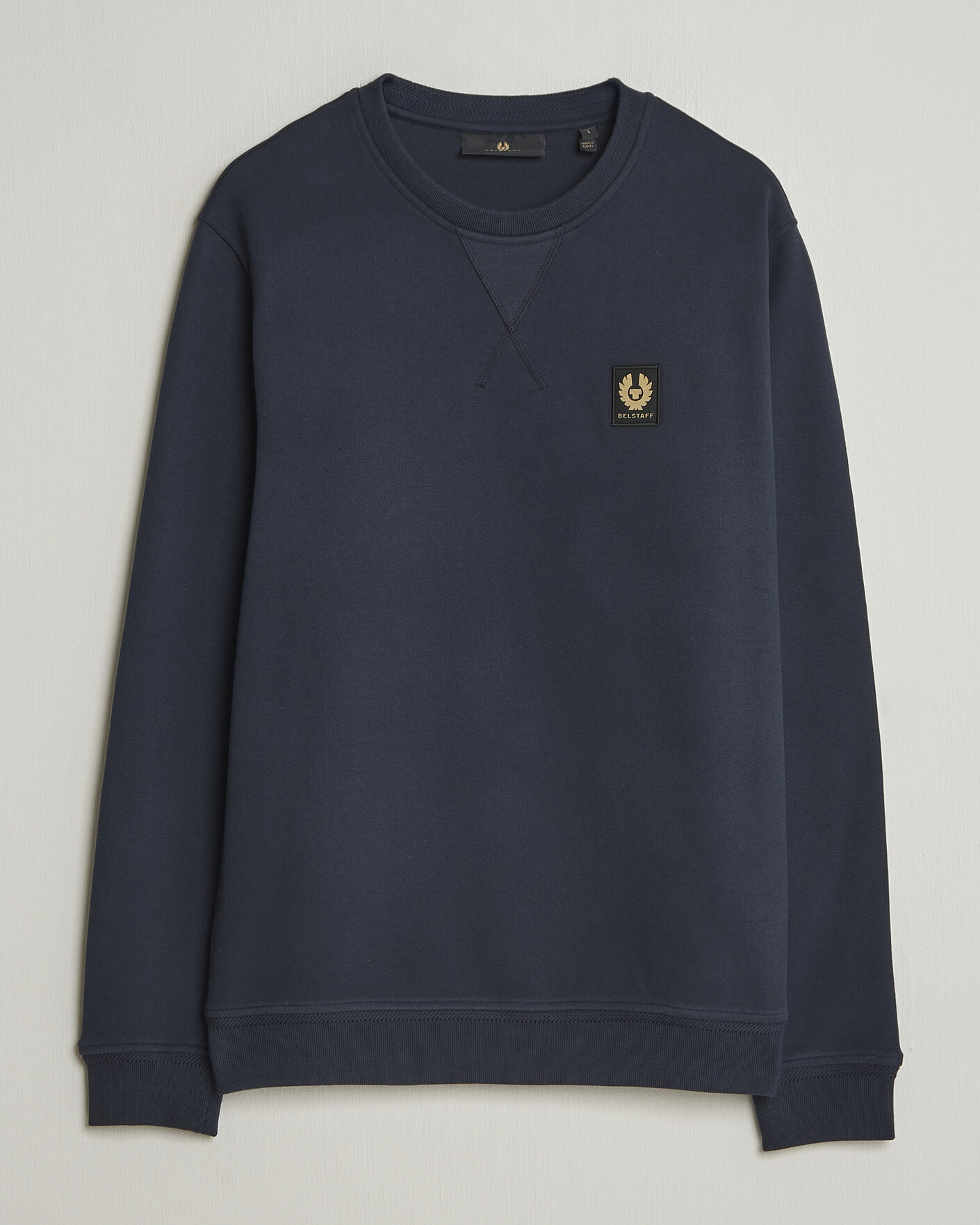 Herr | Tröjor | Belstaff | Signature Crew Neck Sweatshirt Dark Ink