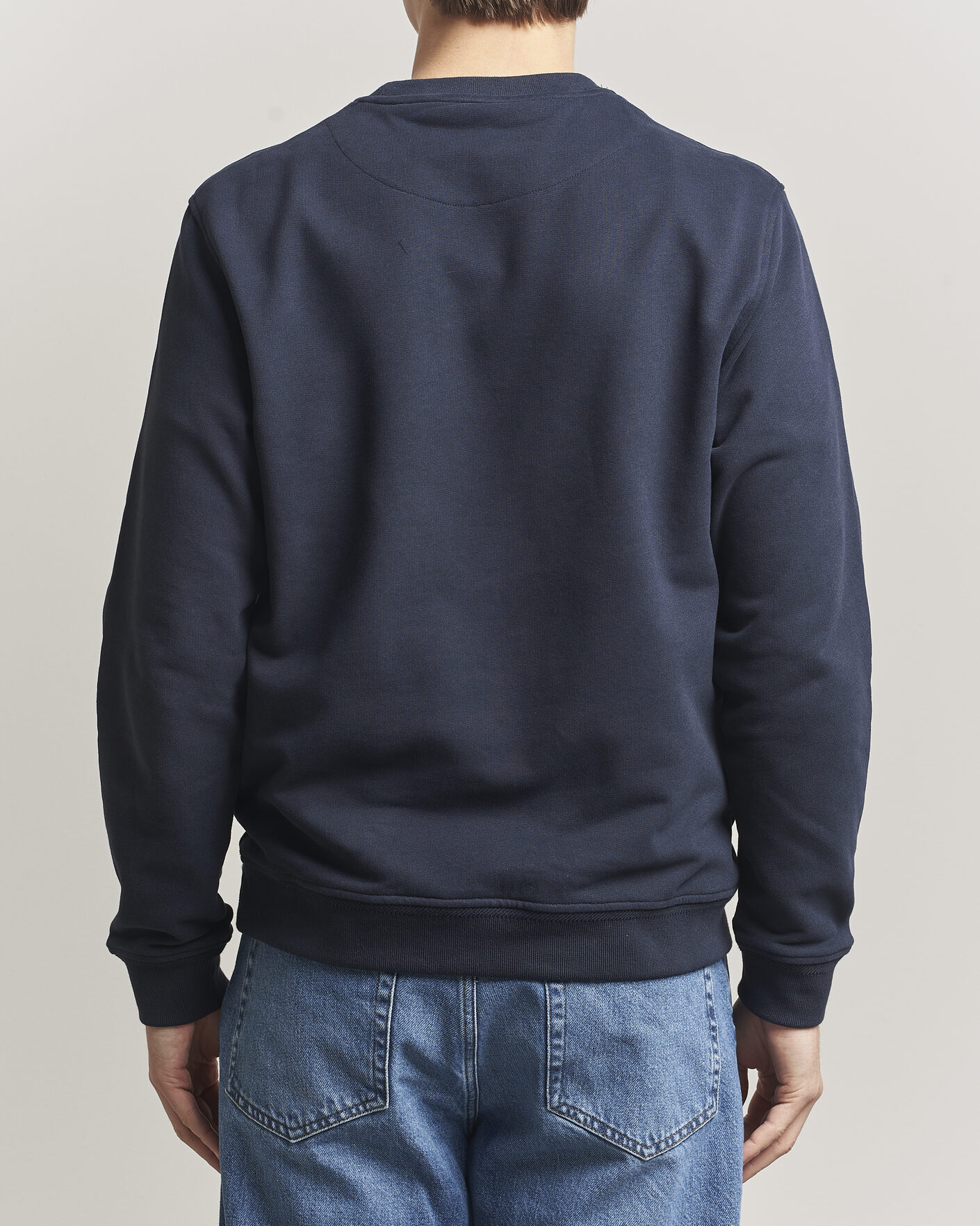 Herr | Tröjor | Belstaff | Signature Crew Neck Sweatshirt Dark Ink