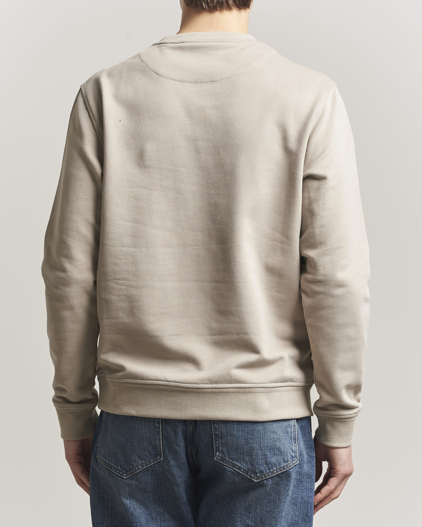 Herr | Tröjor | Belstaff | Signature Crew Neck Sweatshirt Dark Sand