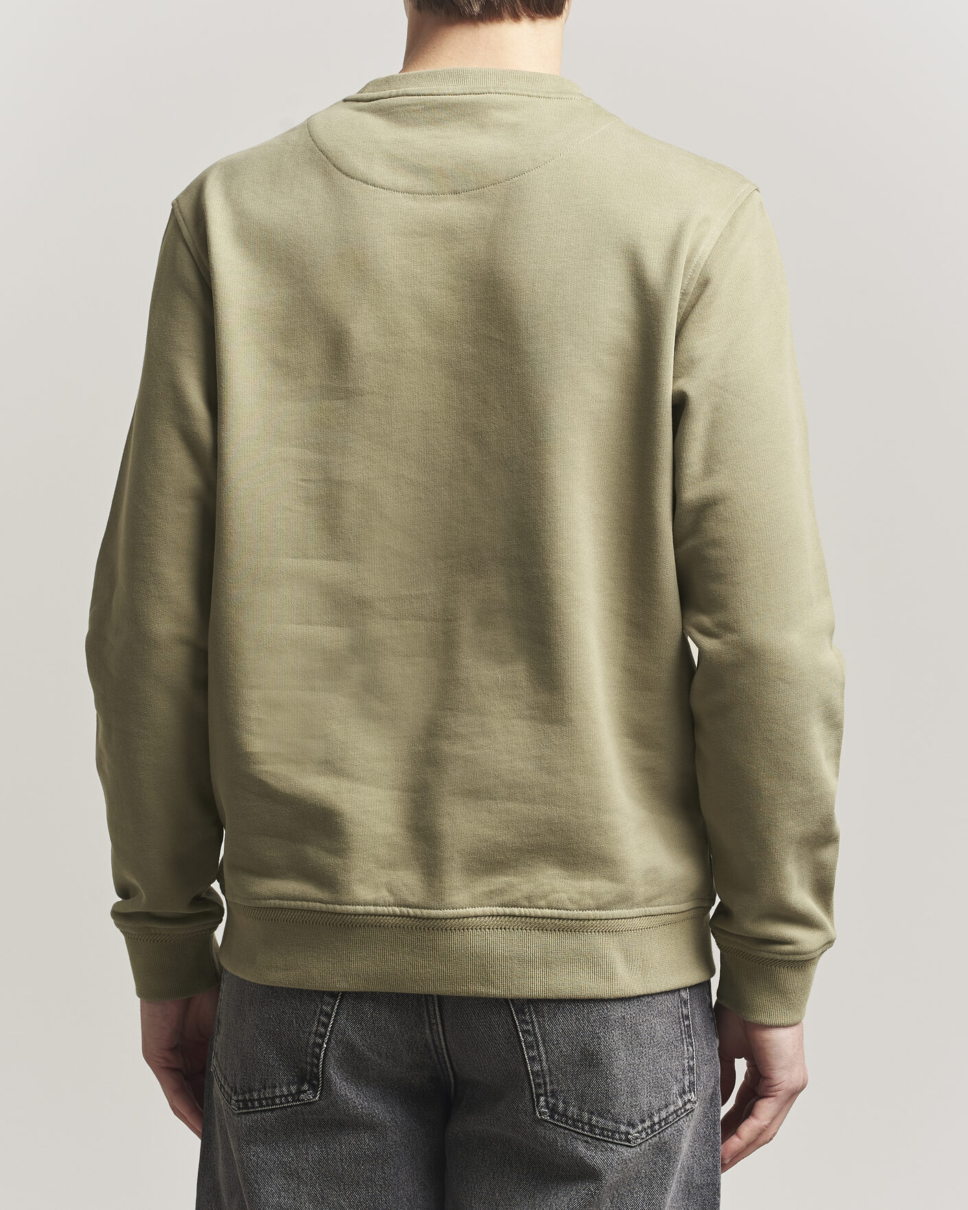 Herr | Tröjor | Belstaff | Signature Crew Neck Sweatshirt Fatigue Green
