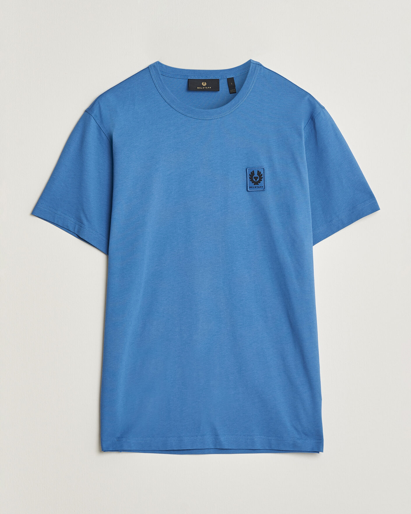 Herr | T-Shirts | Belstaff | Signature Crew Neck T-Shirt Marine Blue